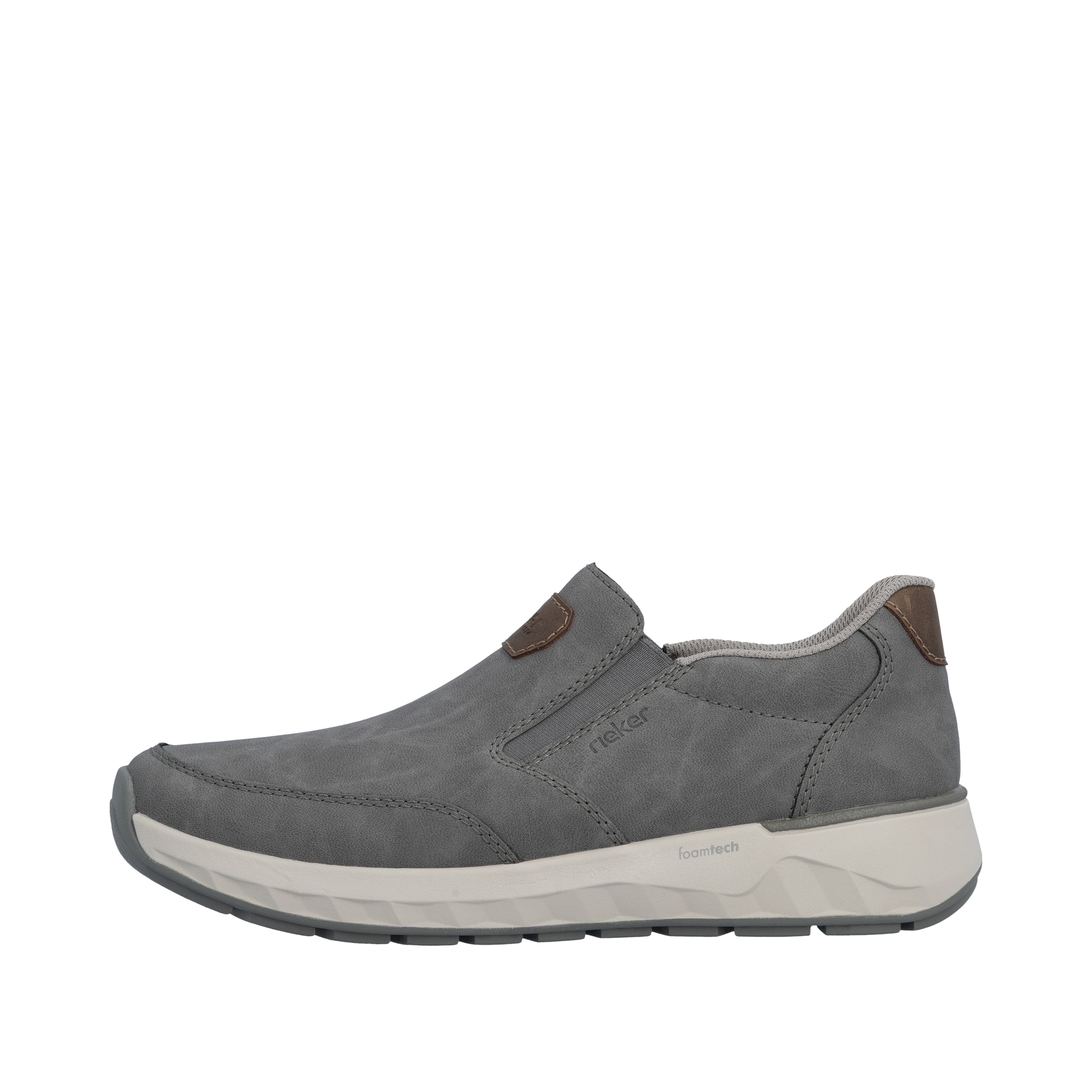 Rieker Baskets slip-on  slipper, chaussure à enfiler, sneaker décontracté, chaussure basse avec inserts stretch
