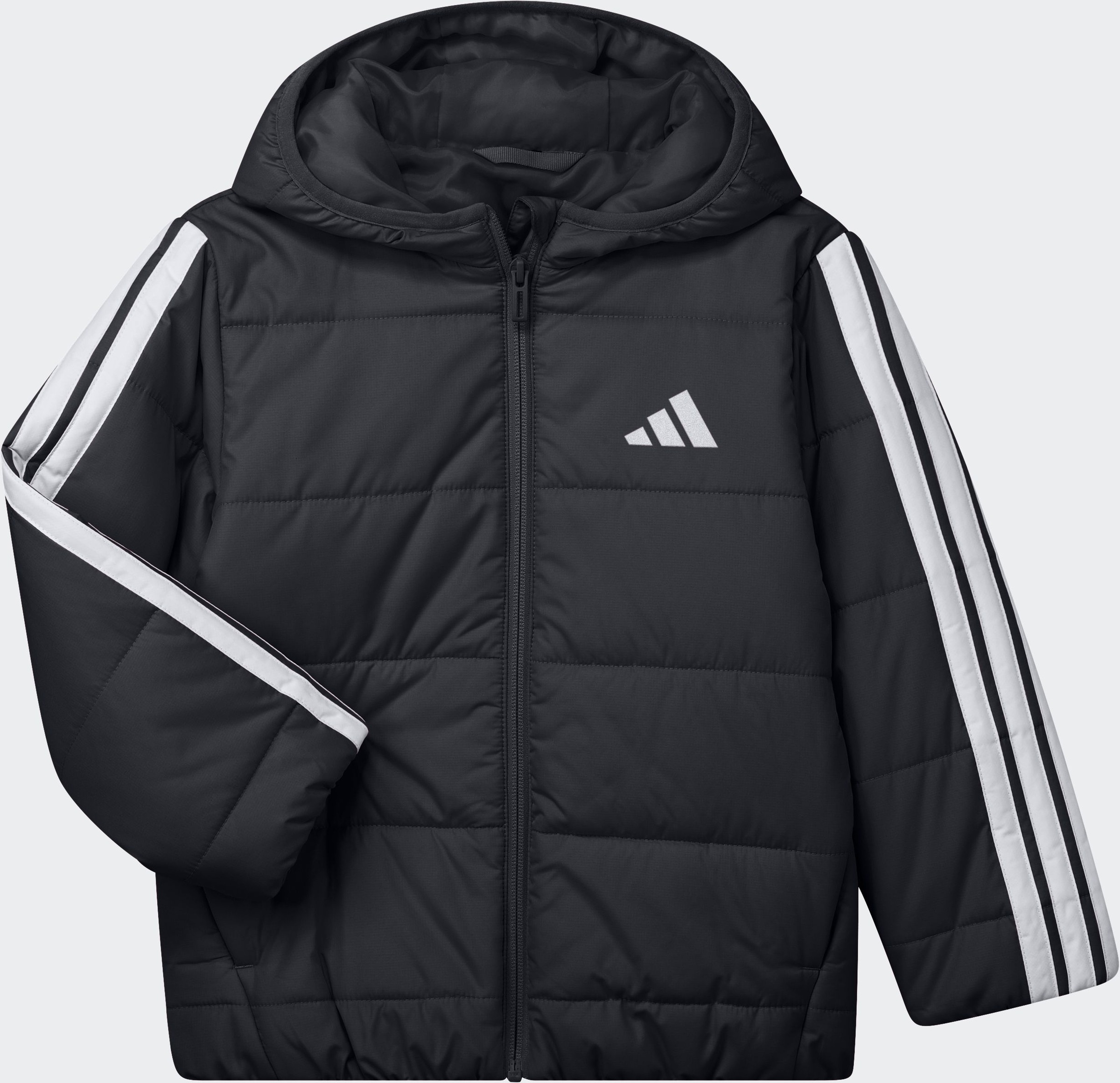 adidas Sportswear Veste d'hiver »ESSENTIALS 3-STREIFEN GEFÜTTERTE« für Kinder, mit Reissverschluss, leichtes Material