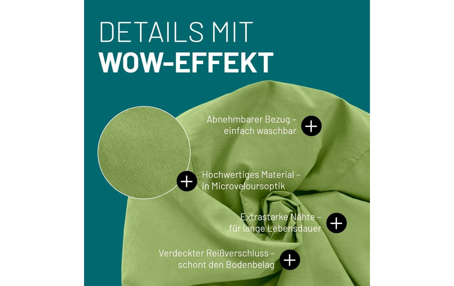 Lumaland Pouf »Lumaland Sitzsack In-& Outdoor 120 l «