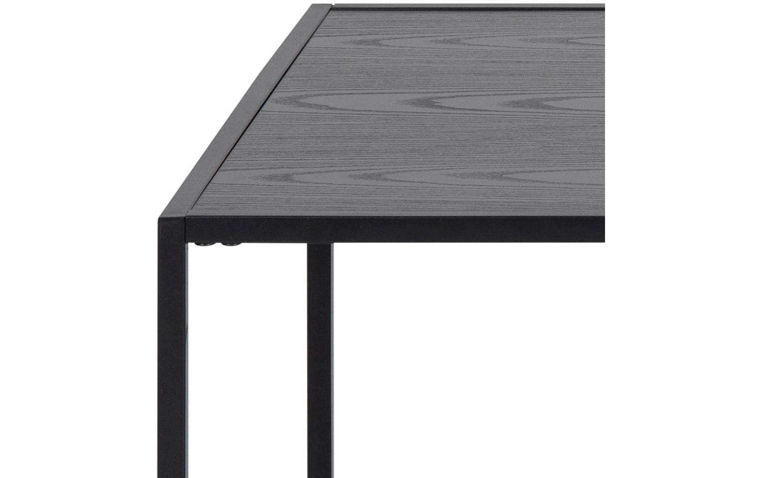 AC Design Table basse mit Gestell aus Metall, rechteckige Form, Zeitungsständer aus Metall