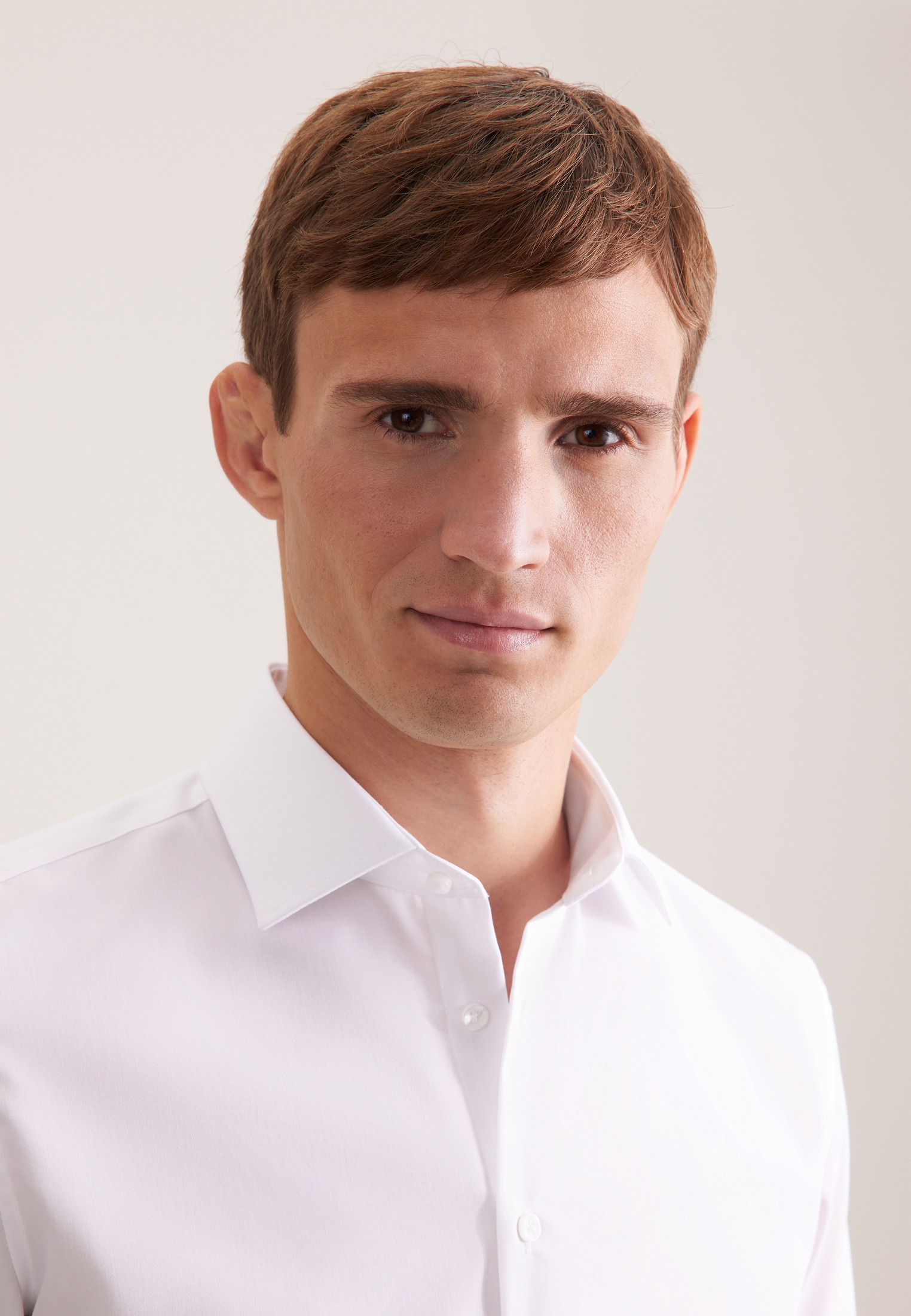 seidensticker Chemise d'affaires »Schwarze Rose« Slim 1/2 Kentkragen Uni