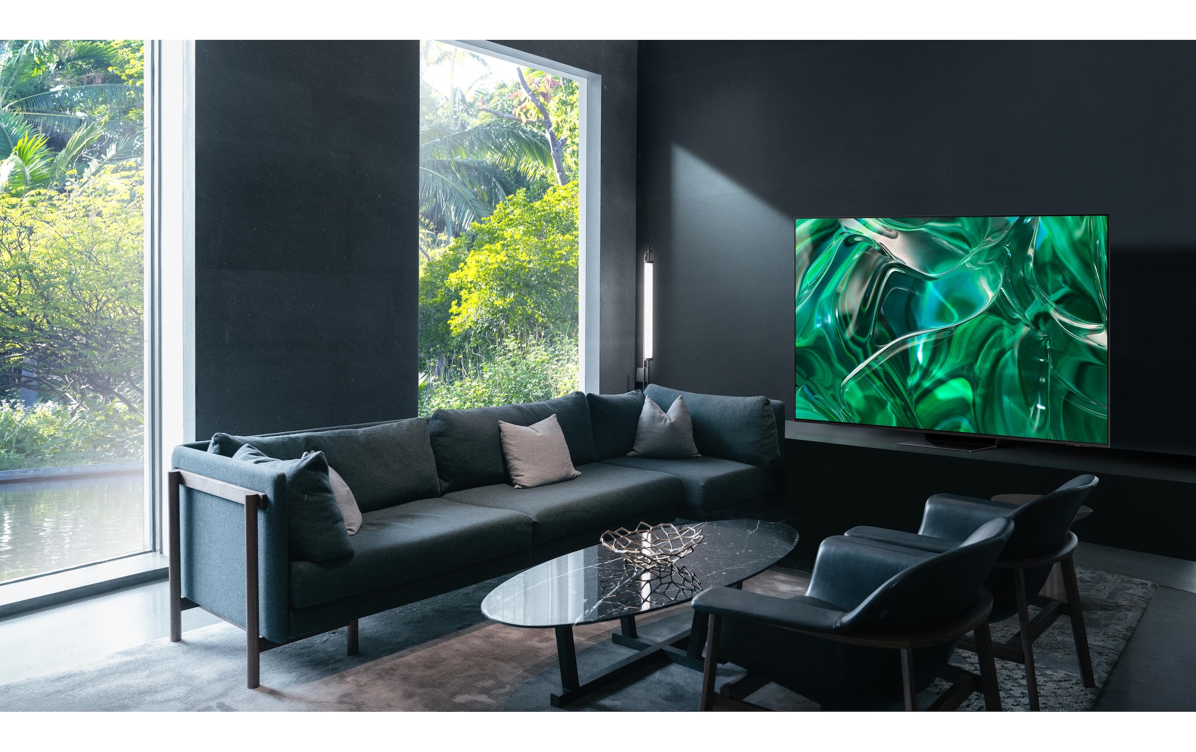 Samsung LED-Fernseher »QE77S95C ATXZU« 193 cm/77 ″ Smart-TV