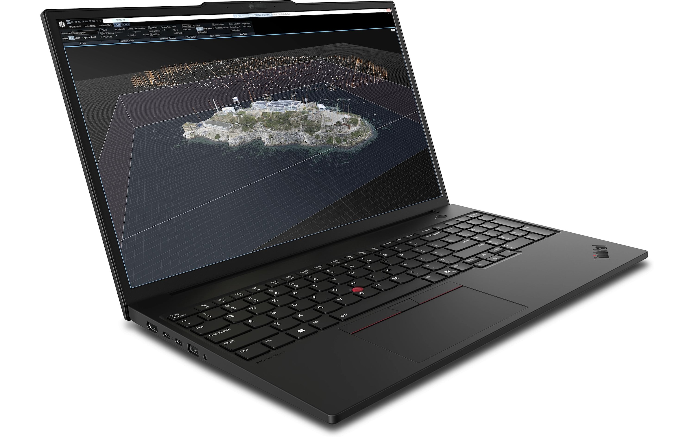Lenovo Ordinateur portable »ThinkPad P16s Gen 4 (Intel)« / 16 ″ Intel Core Ultra 7 2.000 GB SSD