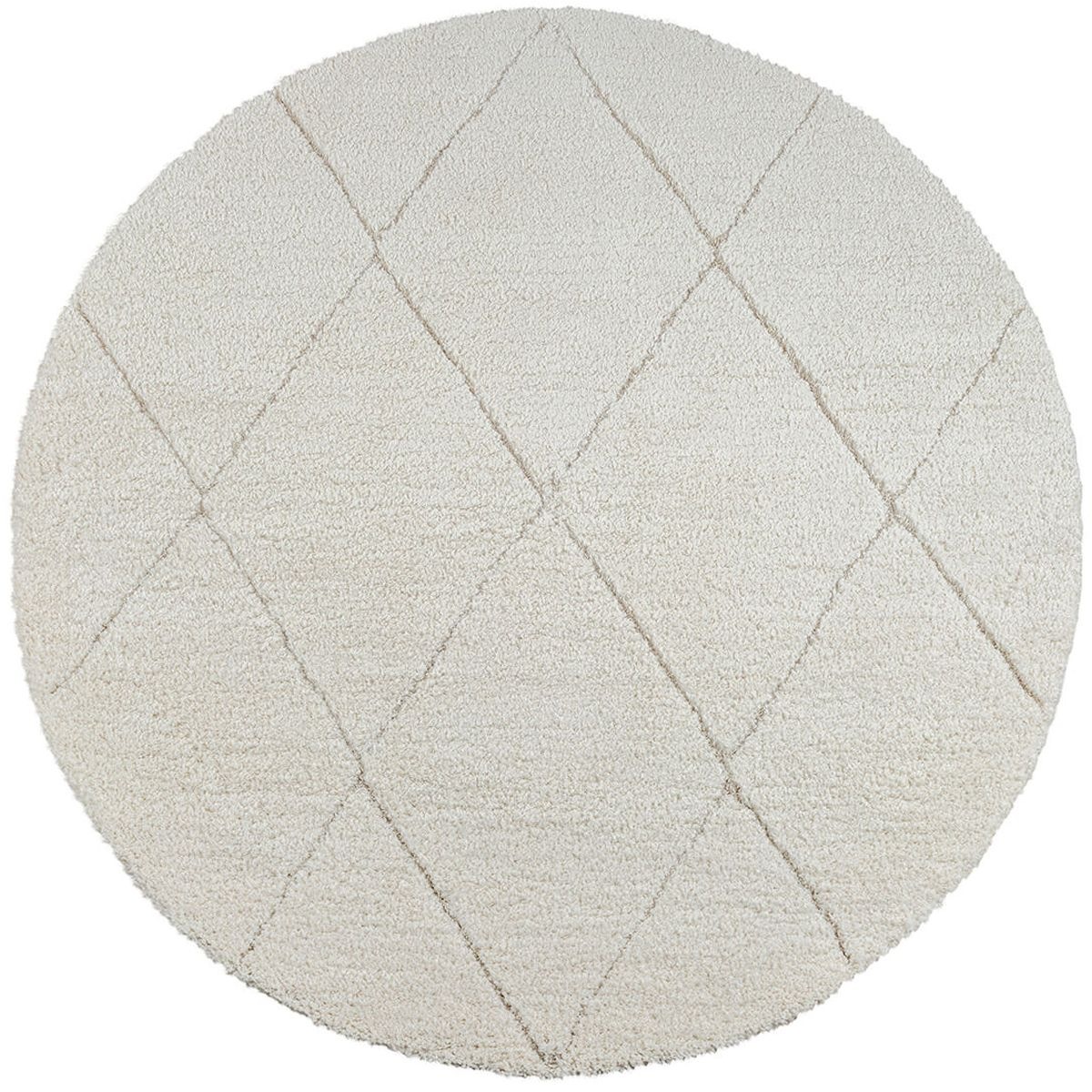 the carpet Tapis »Bahar Shaggy« Rond 30 mm Höhe Shaggy eleganter Wohnzimmer Teppich Hochflor