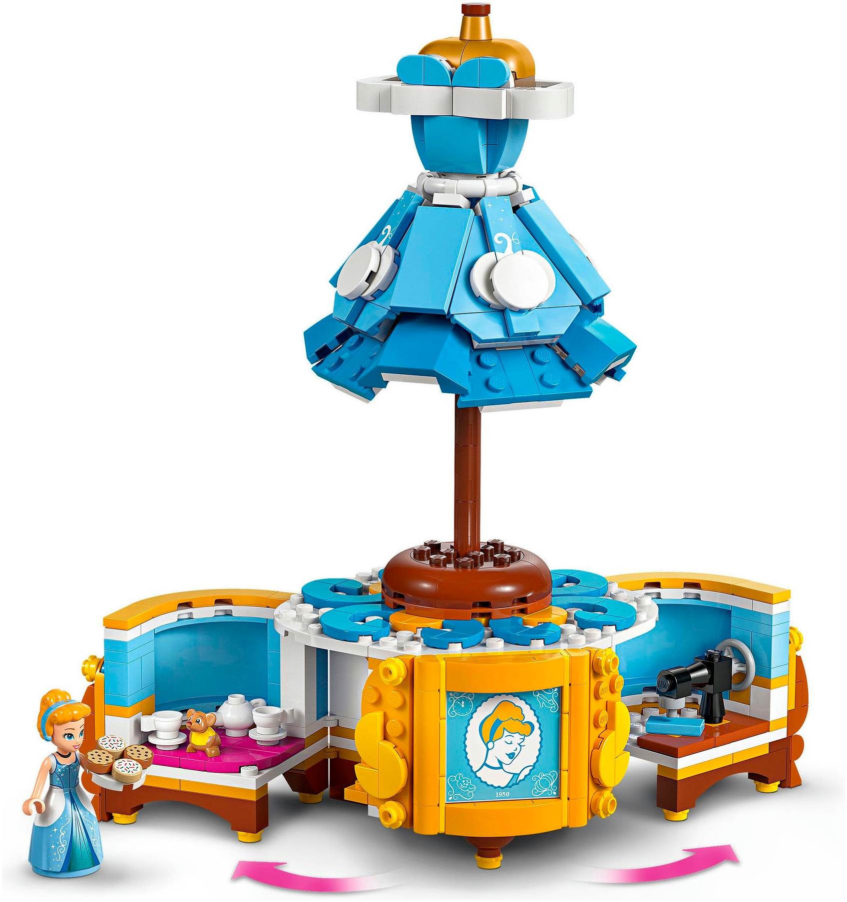 LEGO® Pions de construction »Cinderellas Kleid (43266), LEGO® Disney Princess« Made in Europe