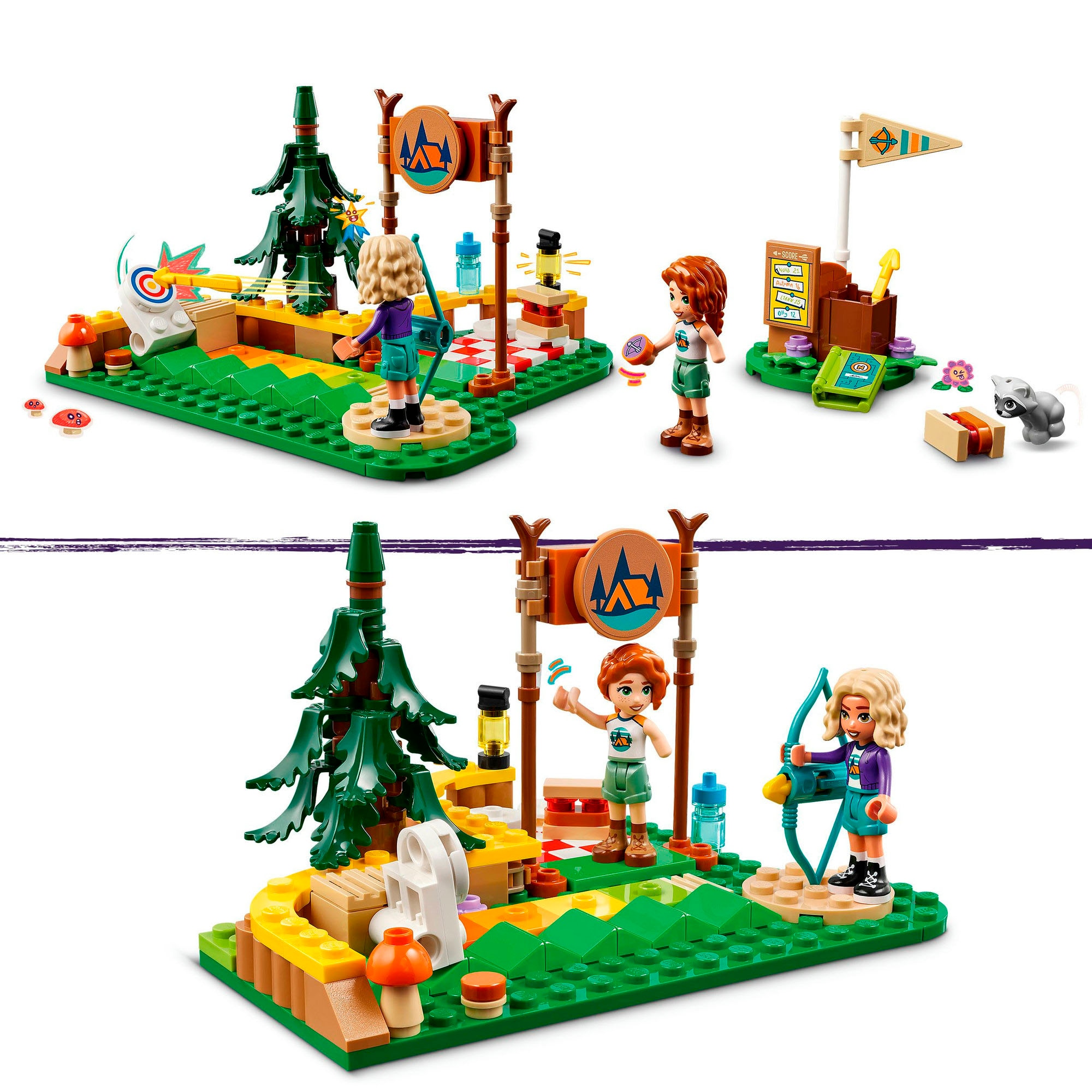 LEGO® Pions de construction »Bogenschiessen im Abenteuercamp (42622), LEGO Friends« Made in Europe