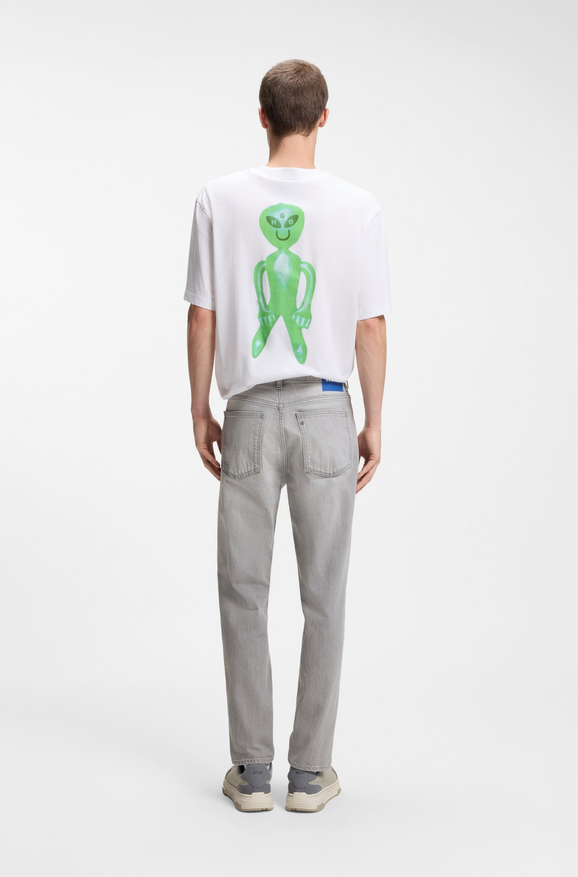 HUGO Blue 5-Pocket-Jeans »Brody« Tapered Fit, mittlere Leibhöhe