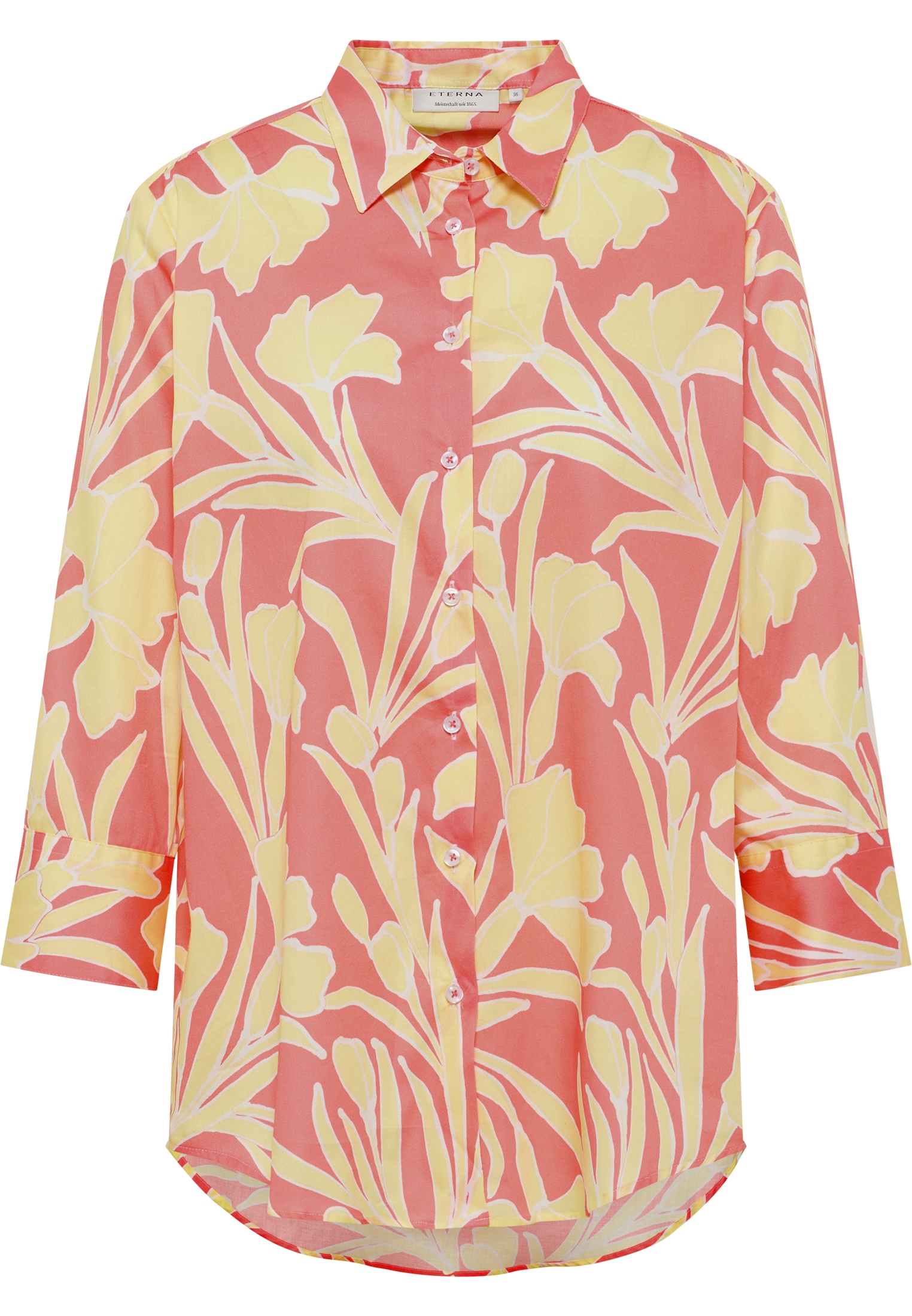 Eterna Blouse chemise »LOOSE FIT« EASY IRON (bügelleicht)