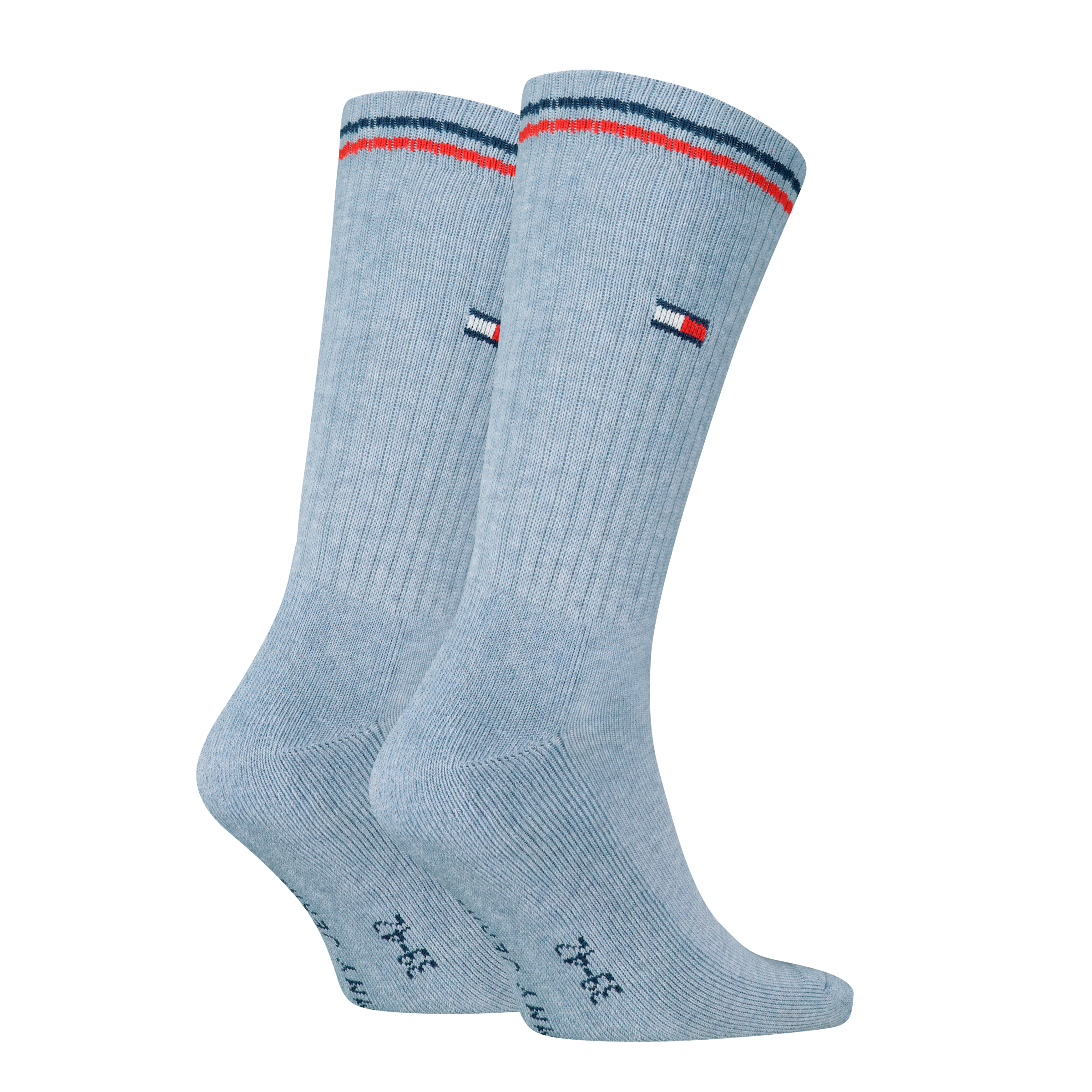 Tommy Hilfiger Chaussettes »TH UNI TJ SOCK 2P ICONIC« 2 Paar,  Verstärkte Ferse und Spitze für zusätzliche Strapazierfähigkeit