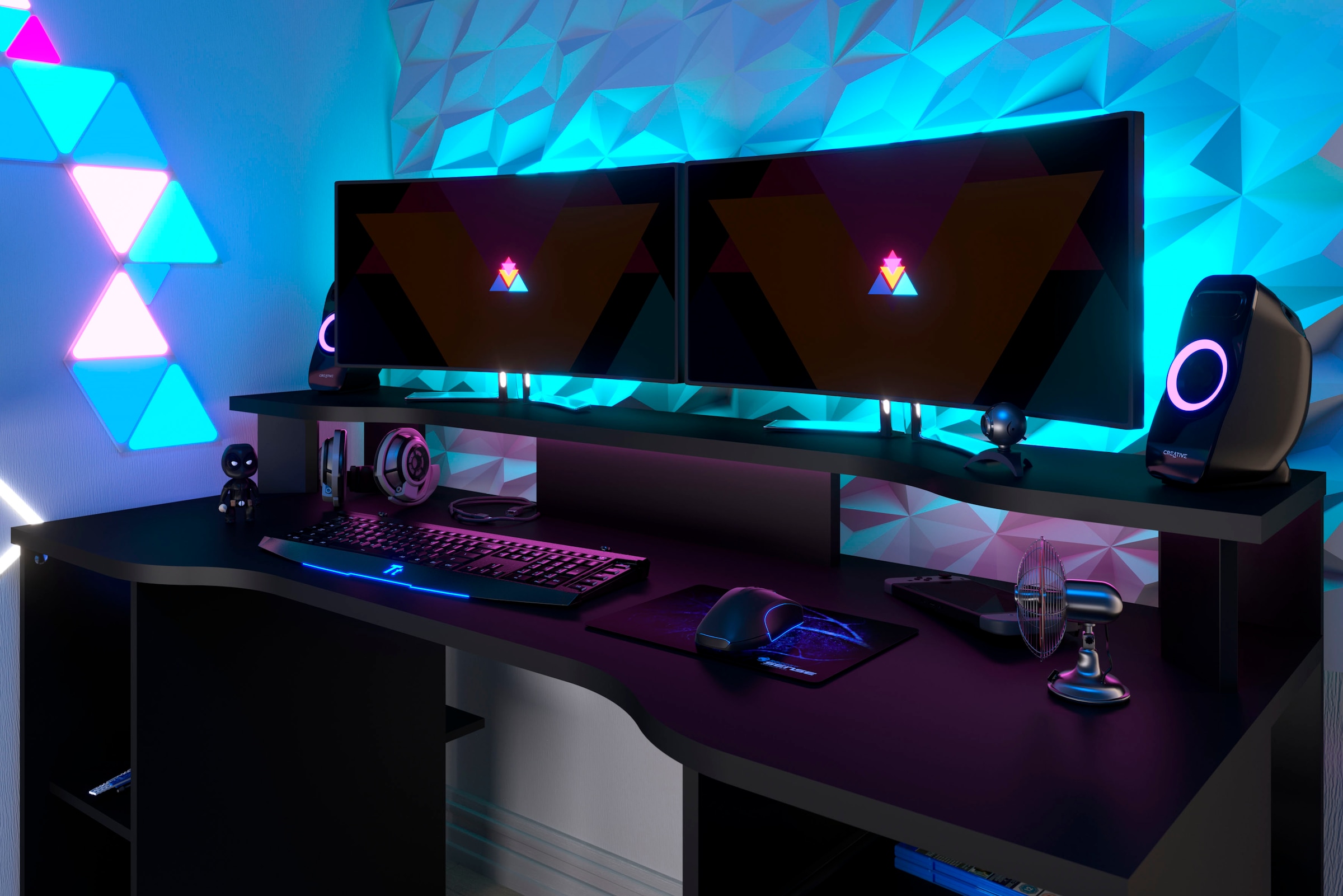Parisot Table de gaming »Level 1«
