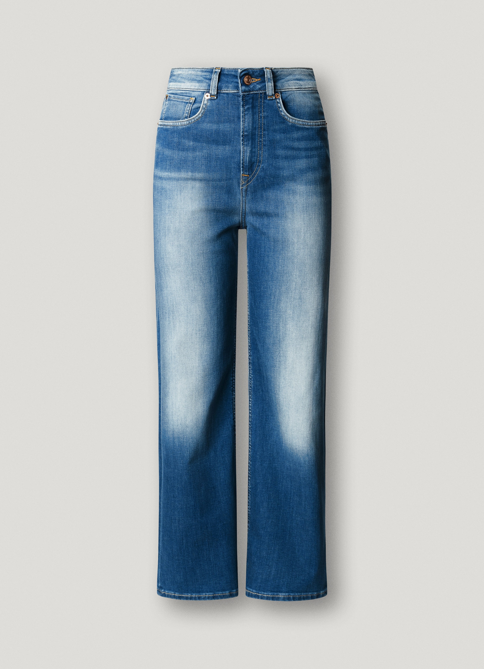 Pepe Jeans Straight-Jeans »UHW – Ultra High Waist« mit hohem Bund