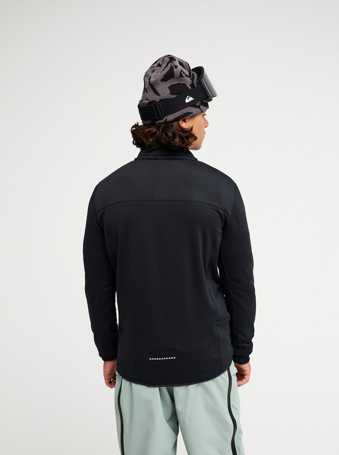 Quiksilver Veste polaire »STEEP POINT FZ FLEECE« avec fermeture éclair intégrale, en polyester et élasthanne