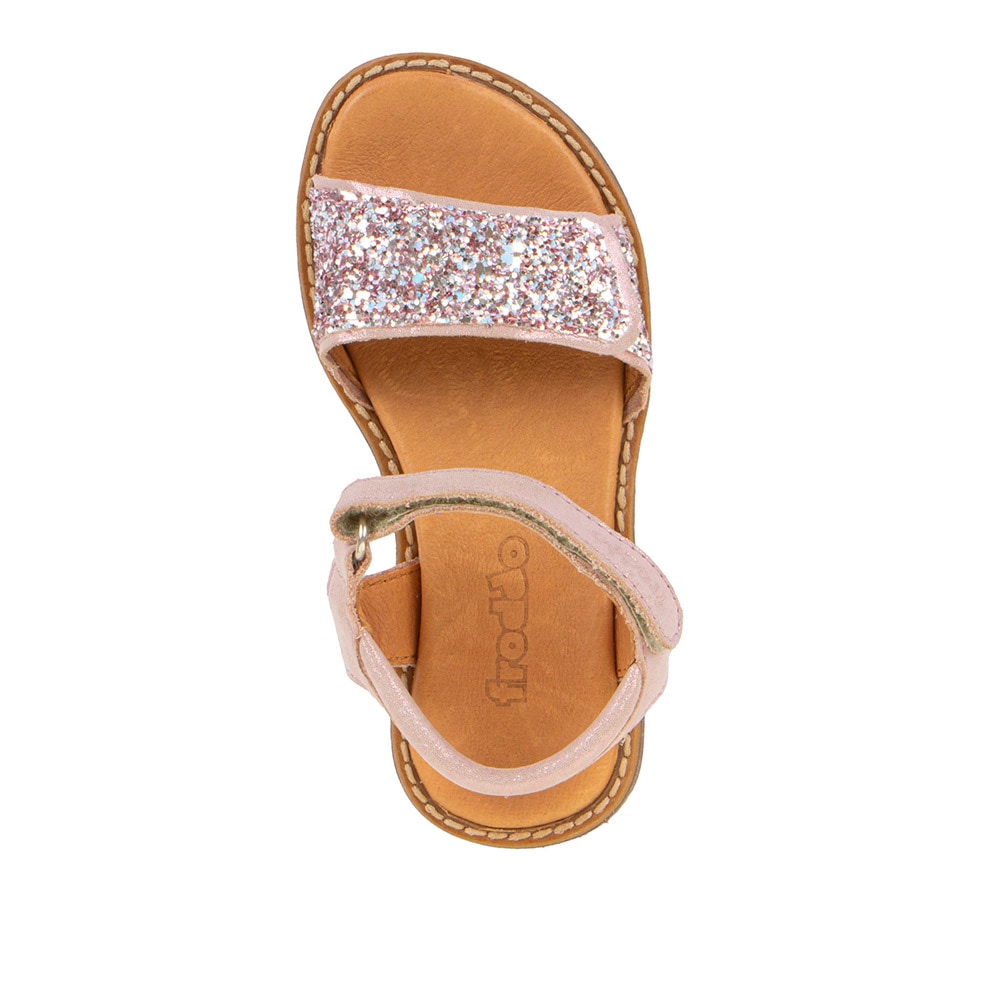 froddo® Sandale »Lore Sparkle«  , Sommerschuh, Klettschuh, Sandalette, mit zwei Klettverschlüssen