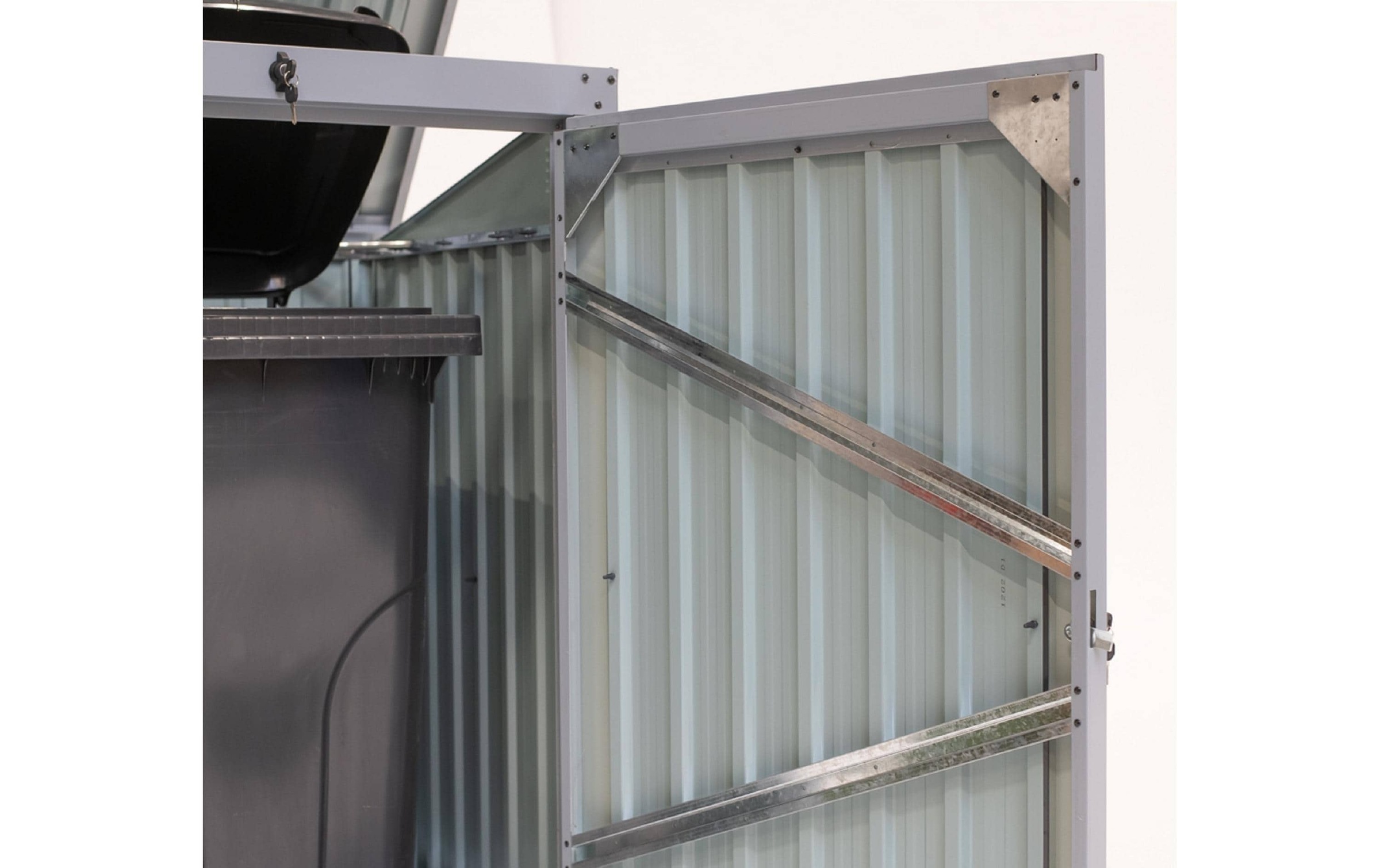 WESTMANN Mülltonnenbox »ISBS-T1D« für 1x240 l, BxTxH: 104x101x134 cm