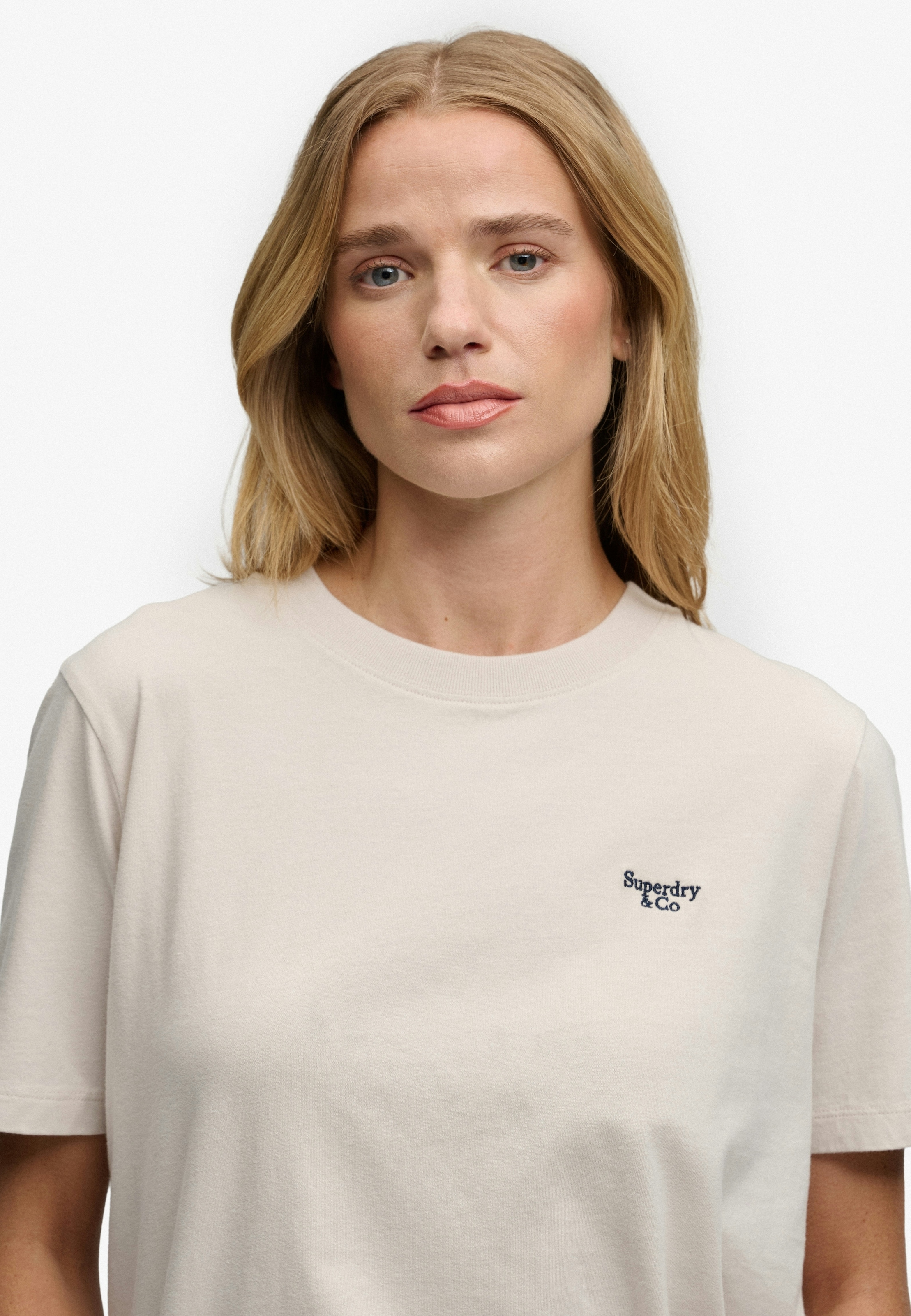 Superdry T-Shirt »SIGNATURE EMB TEE« Baumwolle, relaxed fit