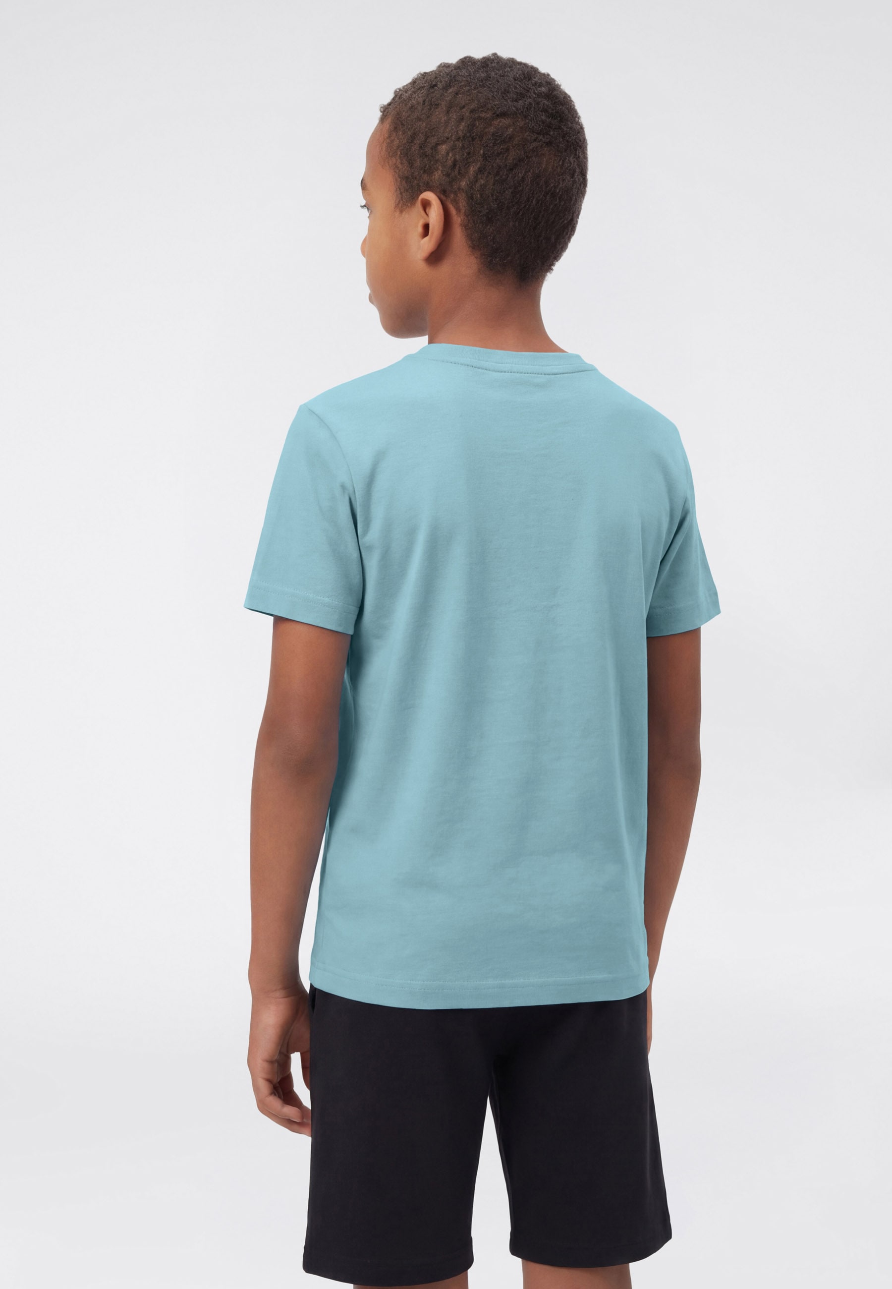 Champion T-Shirt »ICONS TONAL Crewneck T-Shirt with Large Logo« mit grossem Logo, Kurzarm, aus Baumwolle