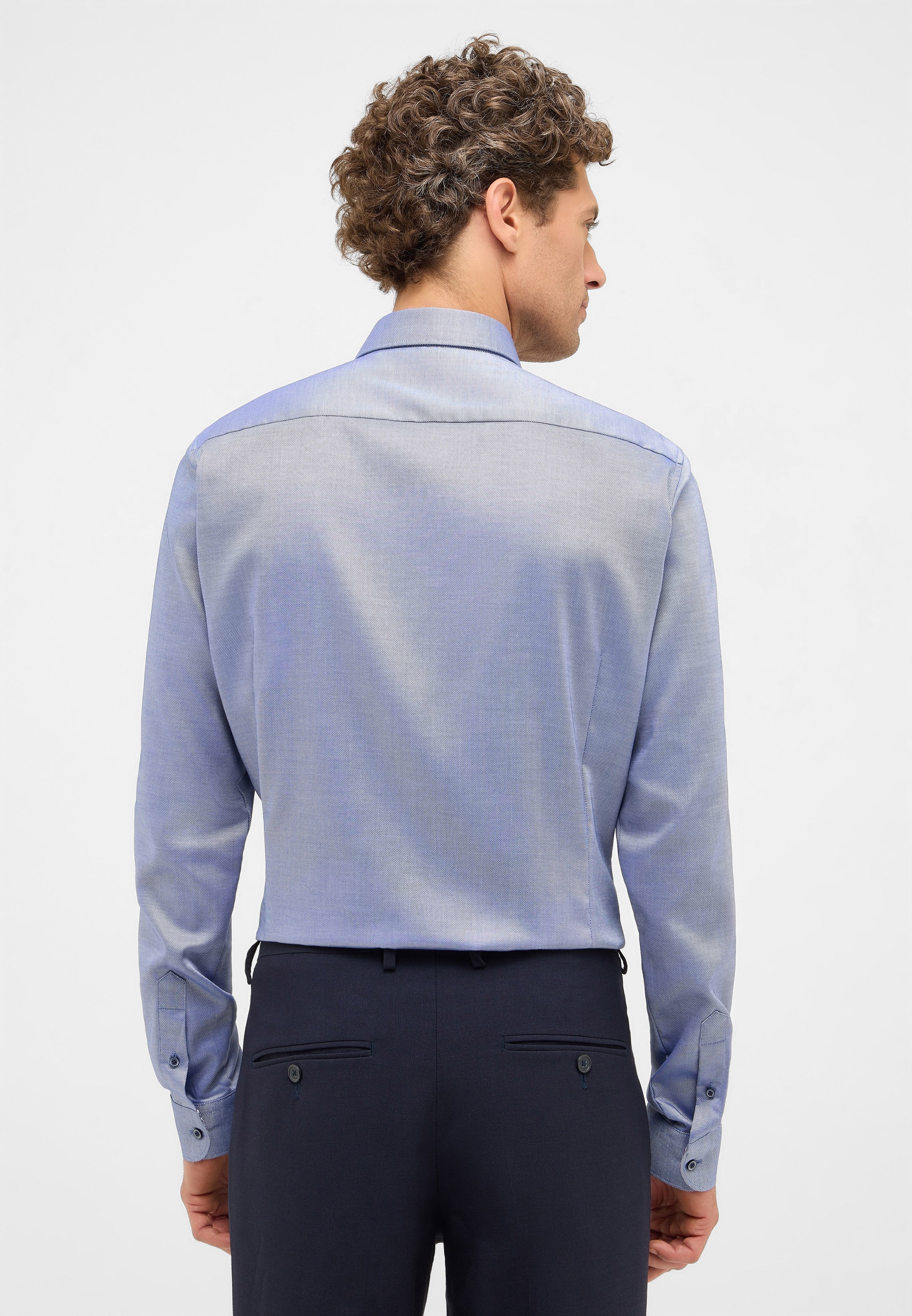 Eterna Langarmhemd »SUPER SLIM« EASY IRON (bügelleicht)