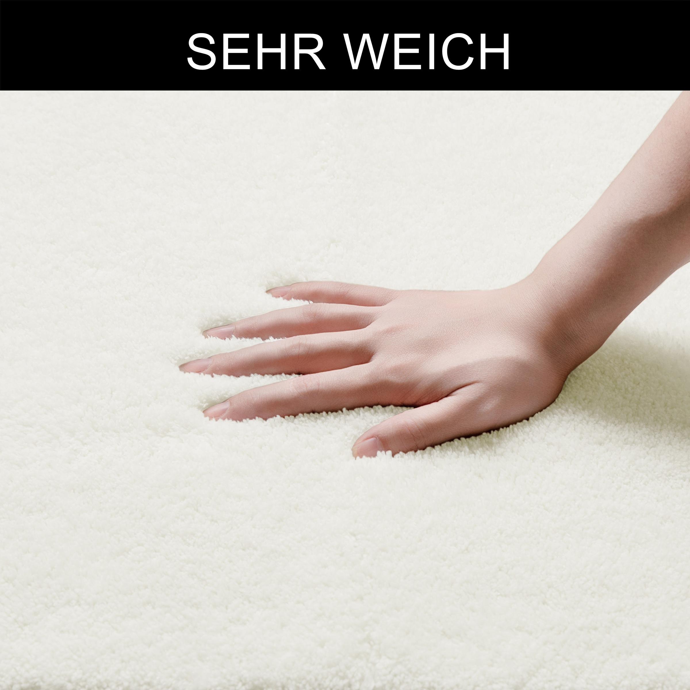 GOODproduct Badematte »Cali, Badvorleger, Badezimmer Teppich, Duschvorleger« Höhe 10 mm rutschhemmend beschichtet fussbodenheizungsgeeignet | schnell trocknend weich, Uni Farben, auch als Teppich erhältlich