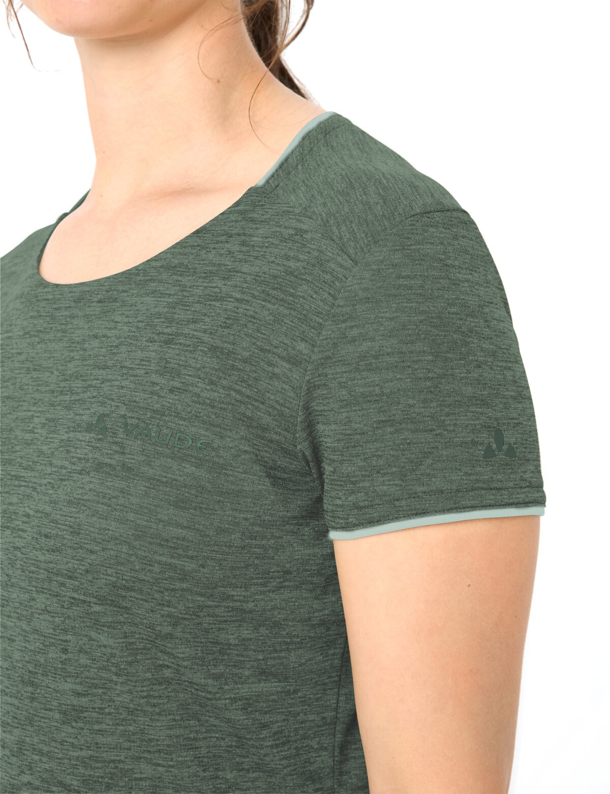 VAUDE T-shirt fonctionnel »WOMEN'S ESSENTIAL T-SHIRT« Slim fit Passform, Kurzarm, für Trekking und Wandern