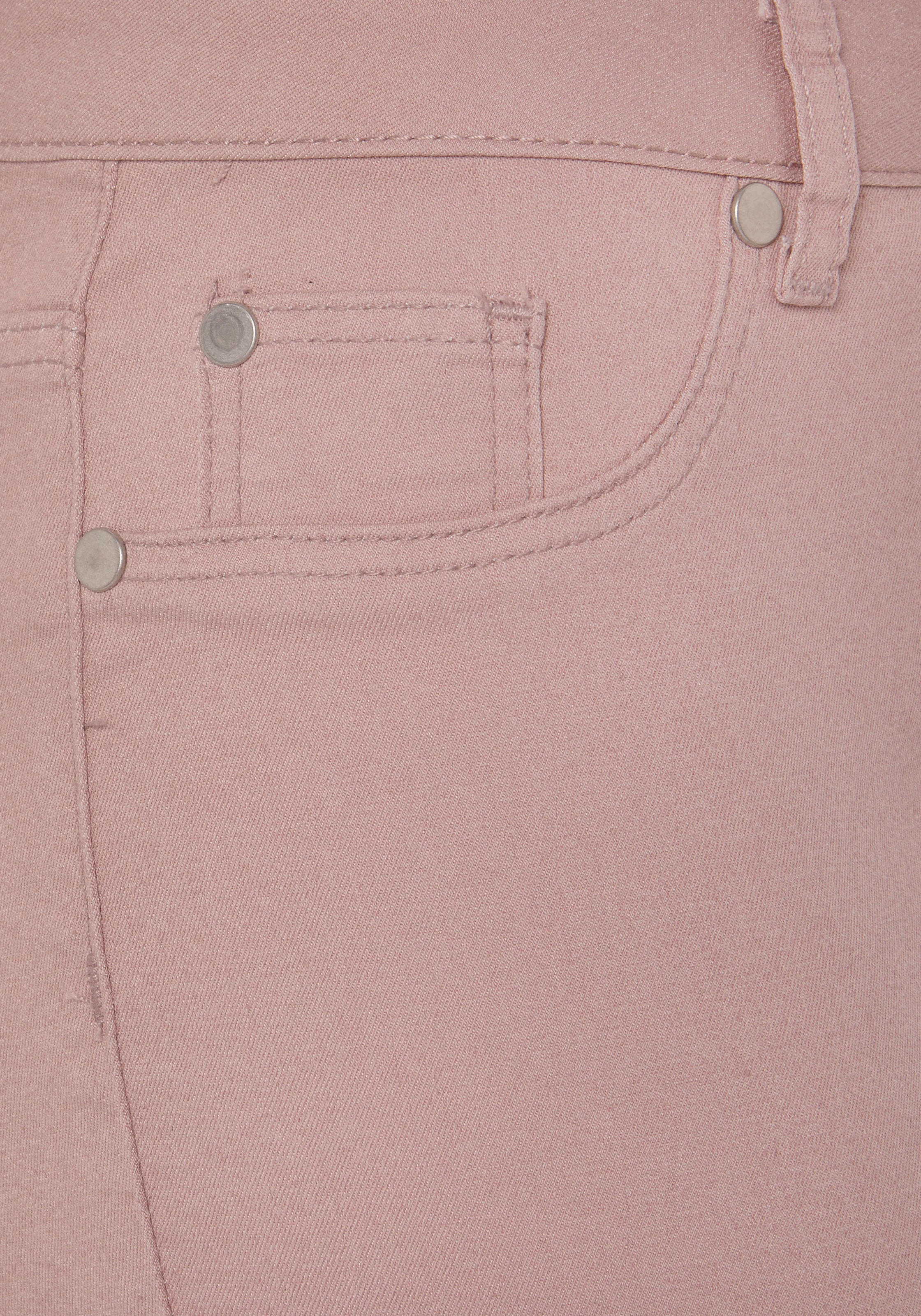 LASCANA Jegging 7/8 »aus weichem Stretch-Denim«  in Skinny-Form, Stretch-Denim, Basic, Sommerhose