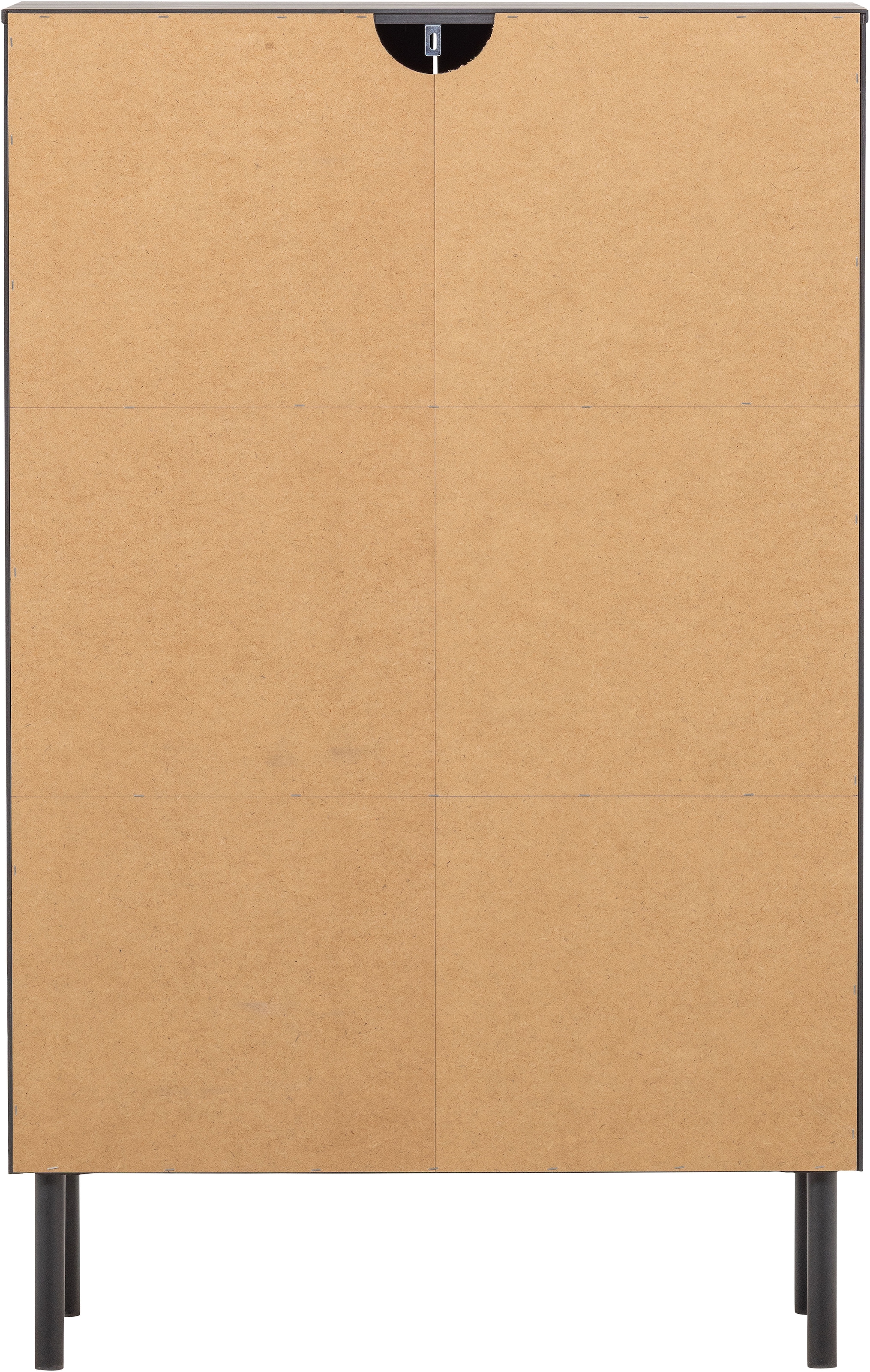 WOOOD Buffet haut »Gunnar FSC®-Mix Massivkiefer mit Dämpfung Funktion, 85 x 39 x 135 cm« Capacité de charge 15 kg par étagère, facile à monter, grain visible