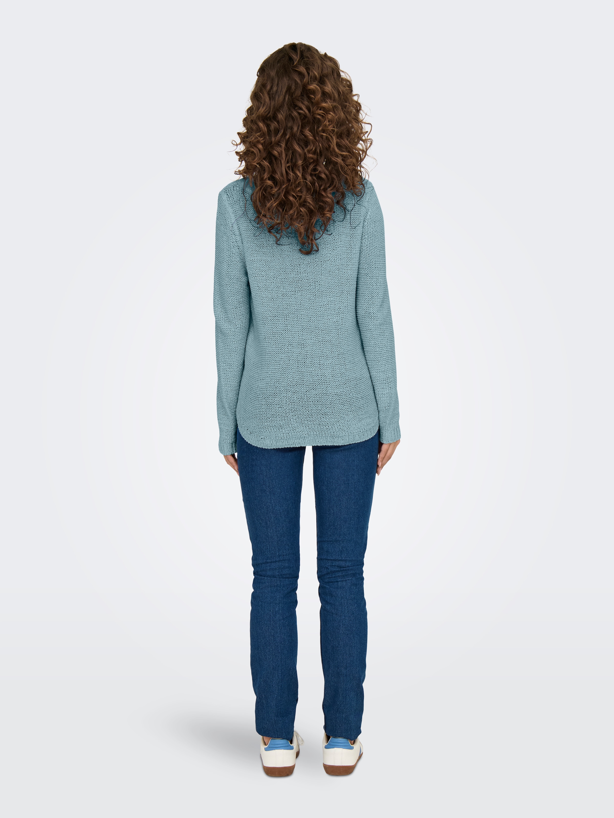 ONLY Strickpullover »ONLGEENA XO L/S PULLOVER KNT NOOS« mit Rundhalsausschnitt