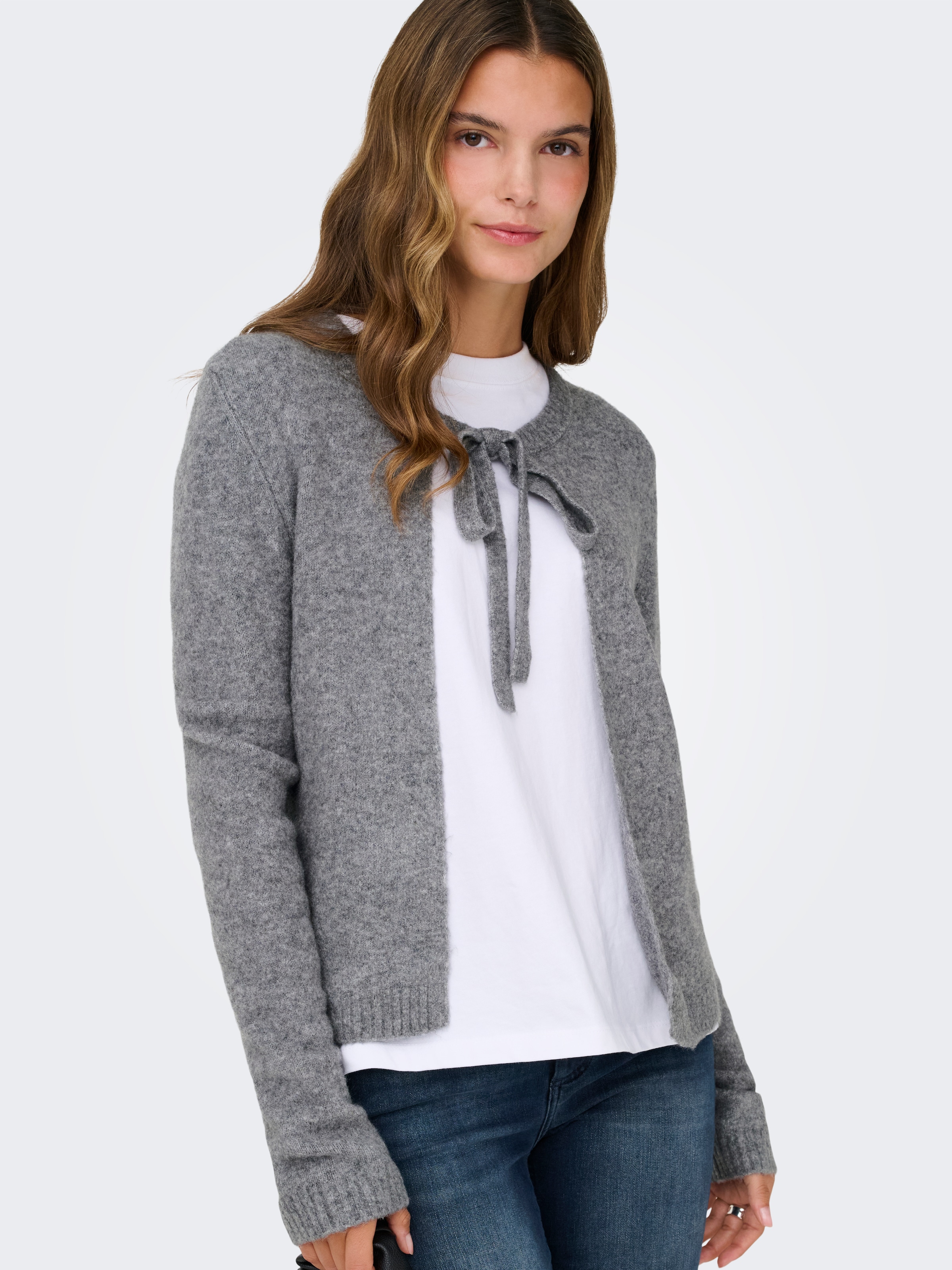 ONLY Veste en tricot »ONLJESSIE LS ONE STRING CARDIGA KNT«