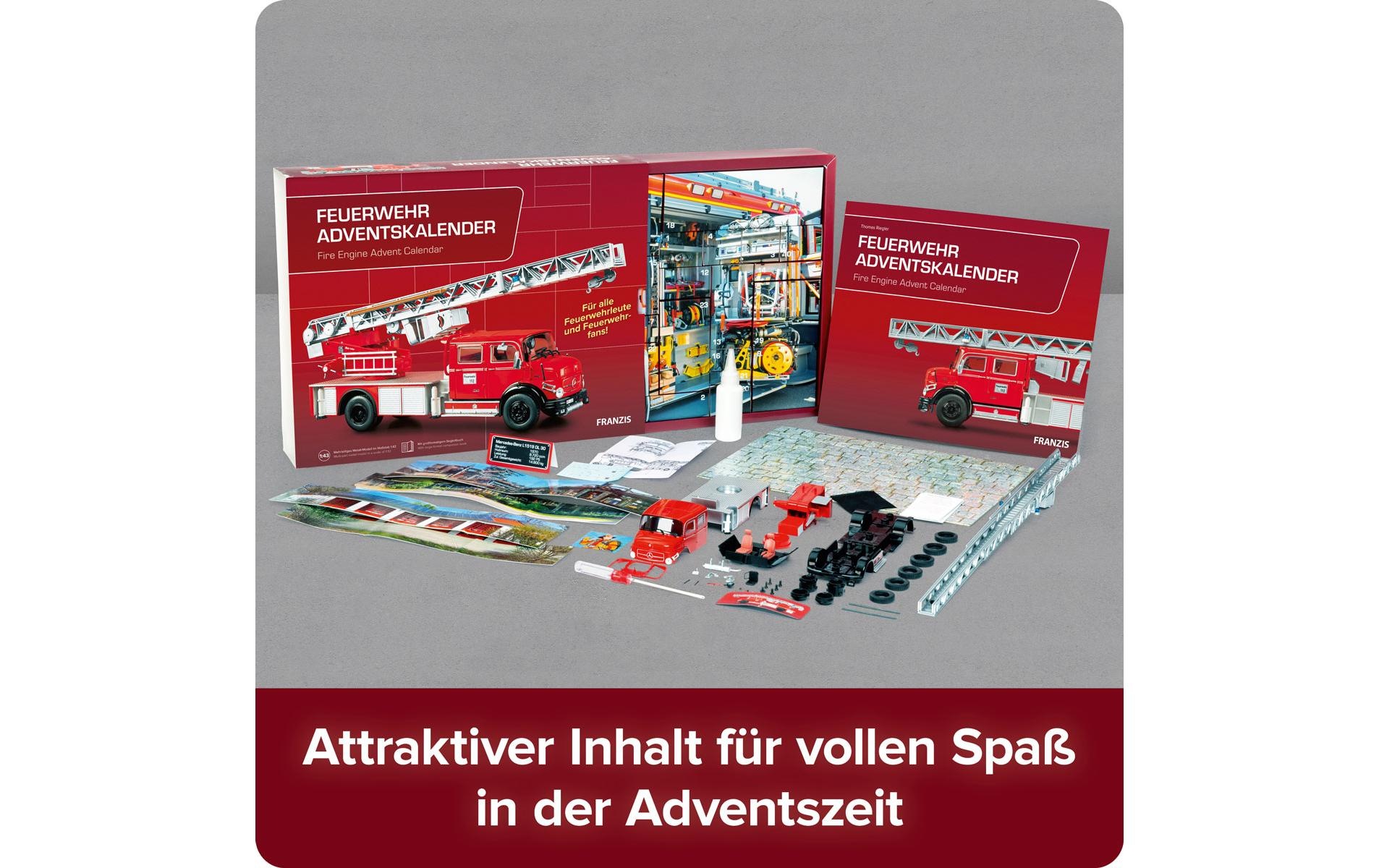Franzis Adventskalender »Feuerwehr« Es liegt keine Altersempfehlung vor
