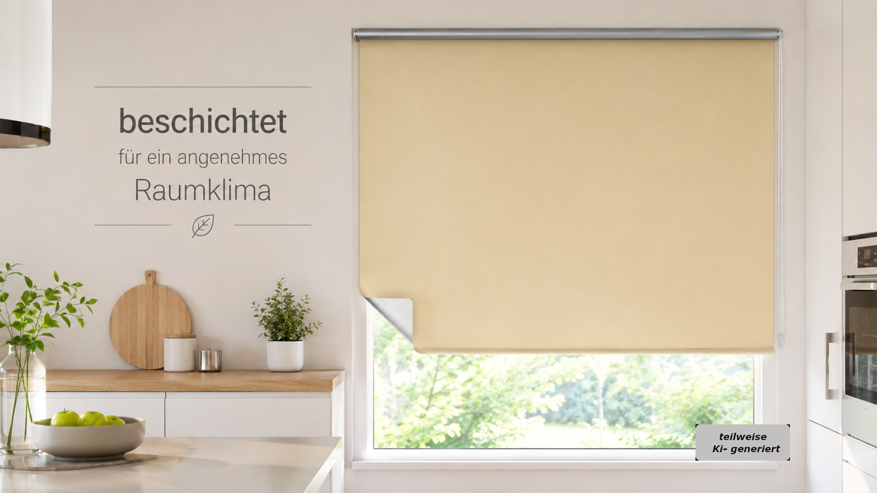 indeko Store à tirage latéral »Simply-Fix Klemmrollo Thermo« protection contre la lumière suspendu librement occultation, protection visuelle, isolation thermique, protection UV