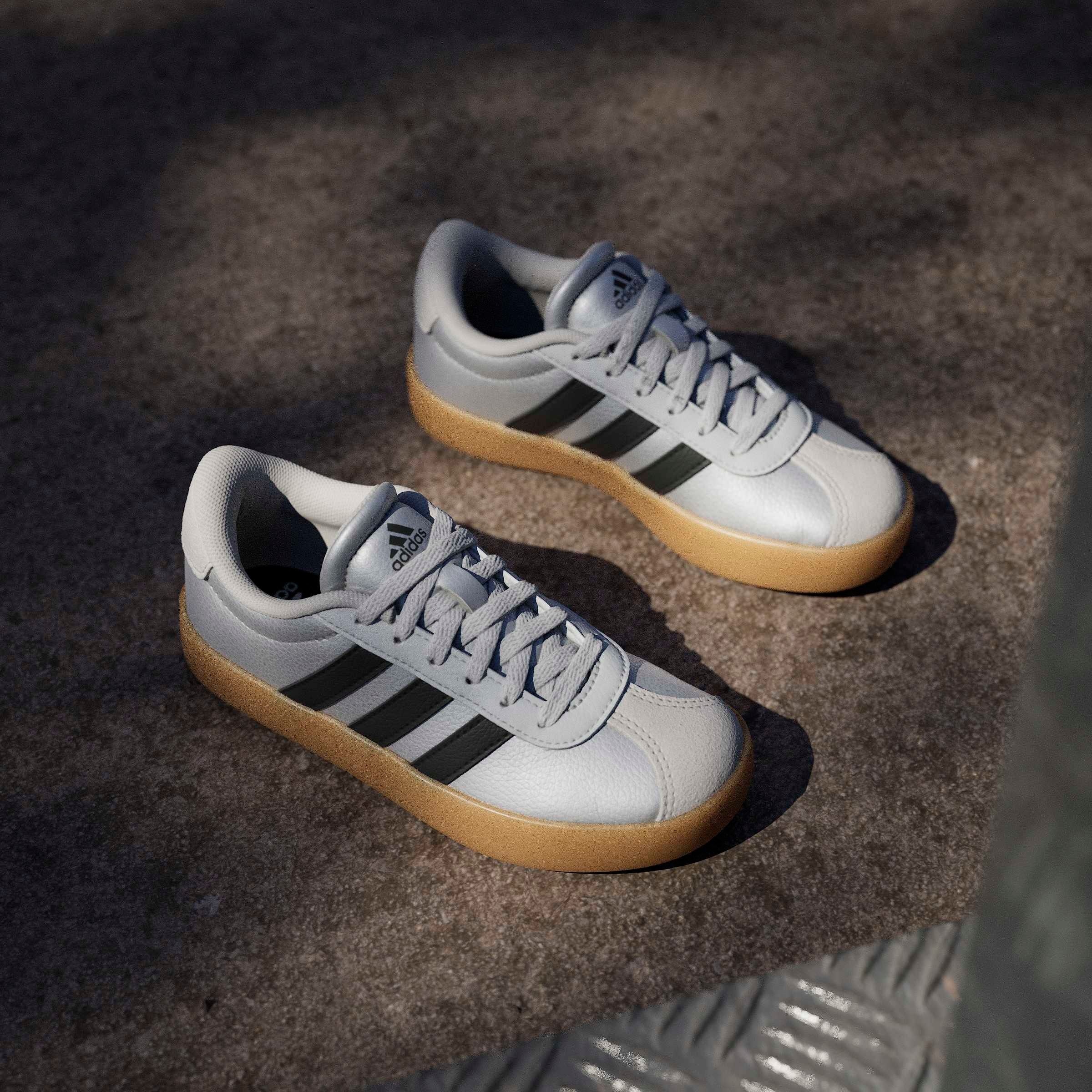 adidas Sportswear Sneaker »VL COURT 3.0«  inspiriert vom Design des adidas samba, für Kinder & Jugendliche