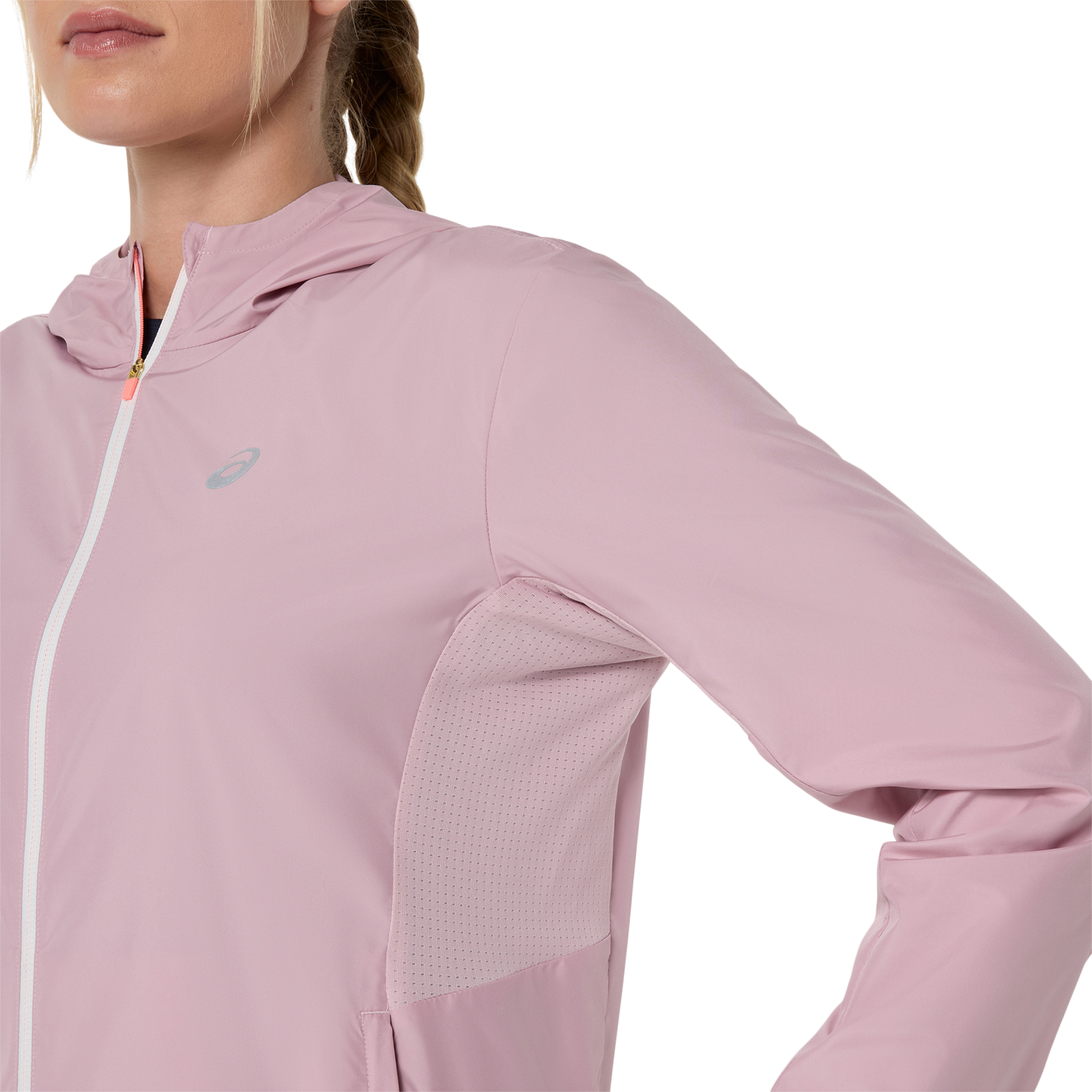 Asics Veste de course à pied »ASICS CORE JACKET« avec capuche déperlant, coupe-vent, respirant