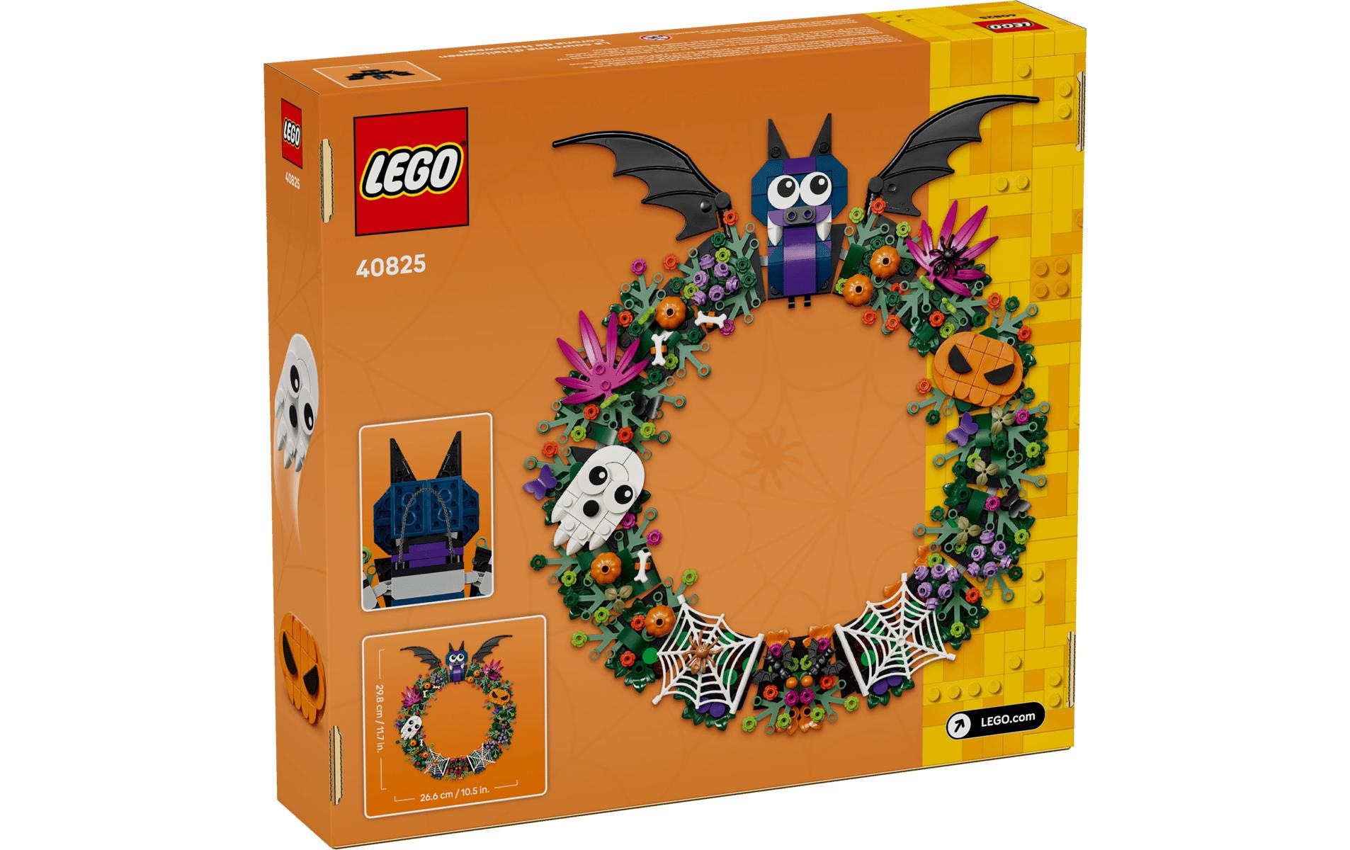 LEGO® Konstruktionsspielsteine »Halloweenkranz (40825), LEGO LEGO Iconic« Made in Europe