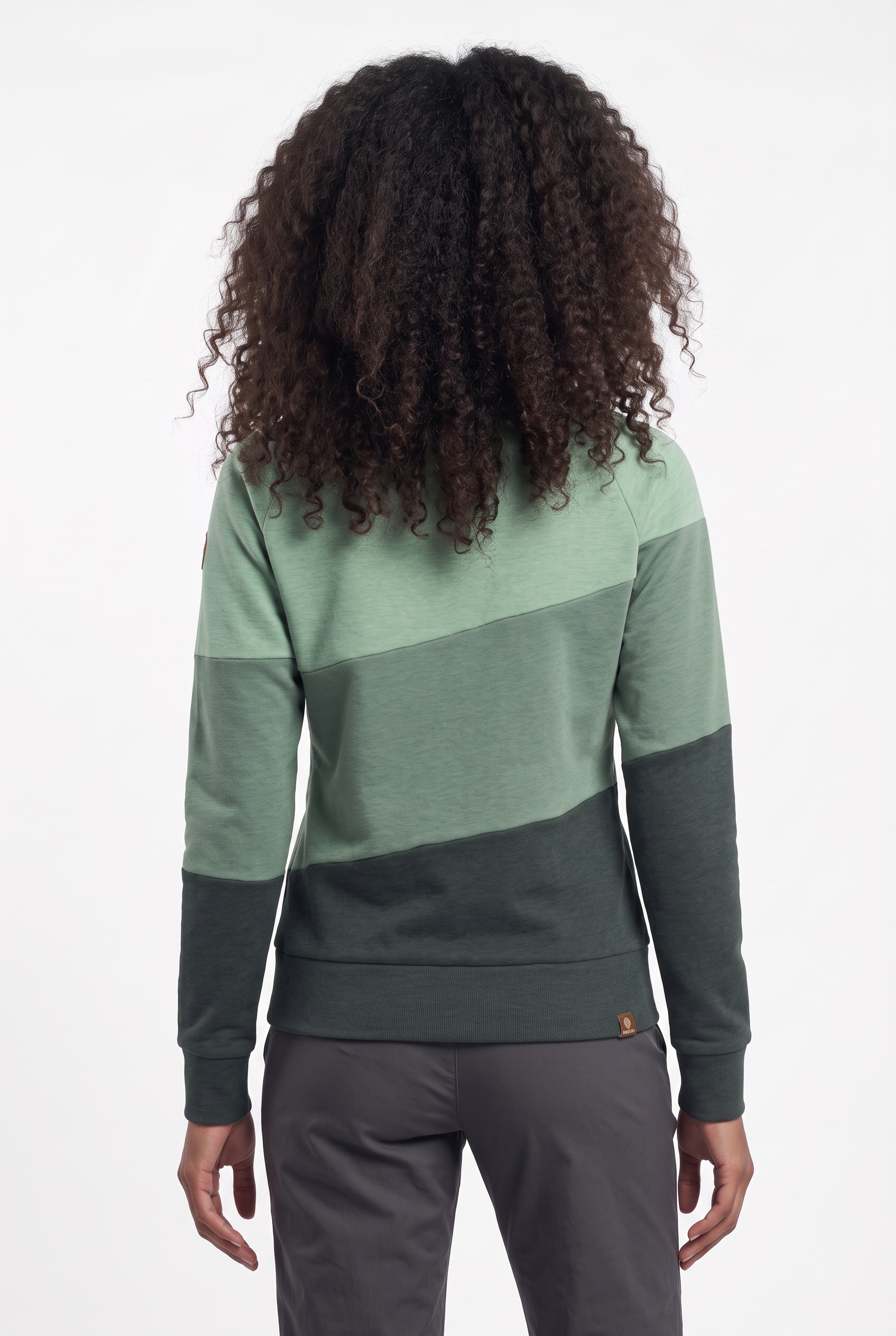 Ragwear Pull »JOHANKA BLOCK«, en rayures multicolores en blocs
