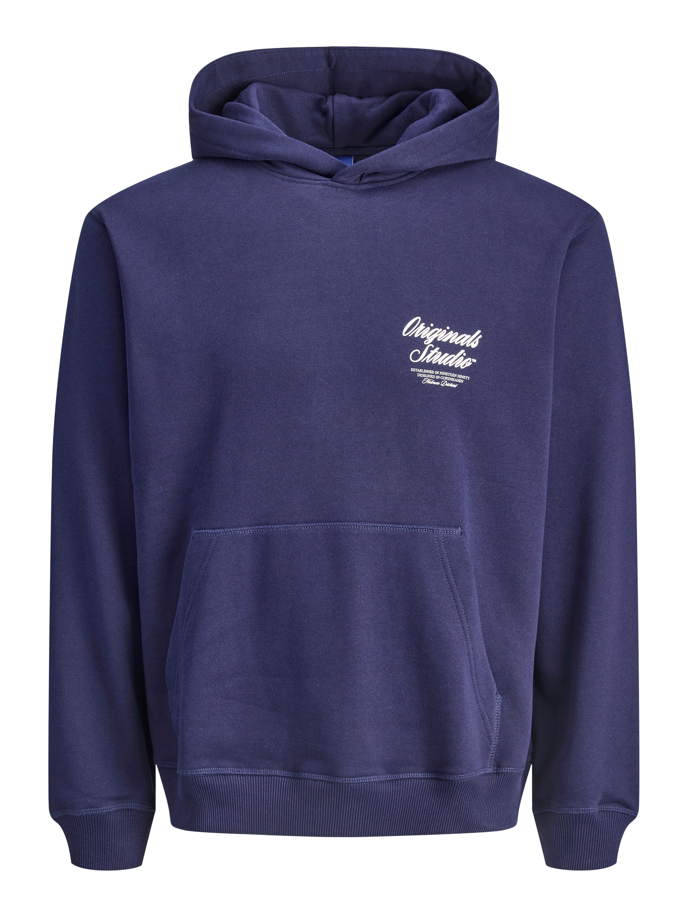Jack & Jones Junior Kapuzensweatshirt »JORNORREBRO TYPO BACK SWEAT HOOD SN JNR«