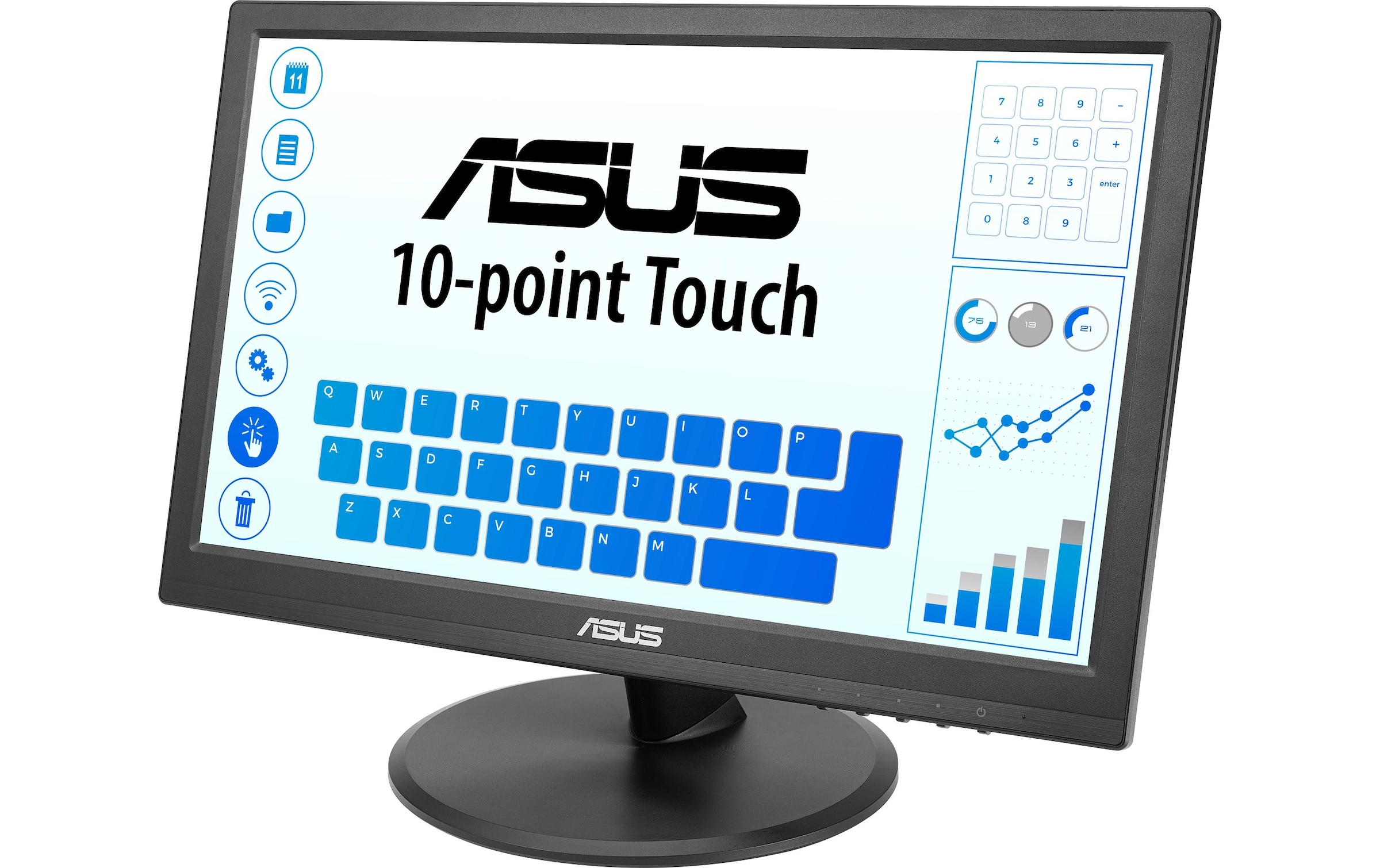 Asus LED-Monitor »Touch VT169HE«, 39,468 cm/15,6 Zoll, 1920 x 1080 px, Full HD, 60 Hz
