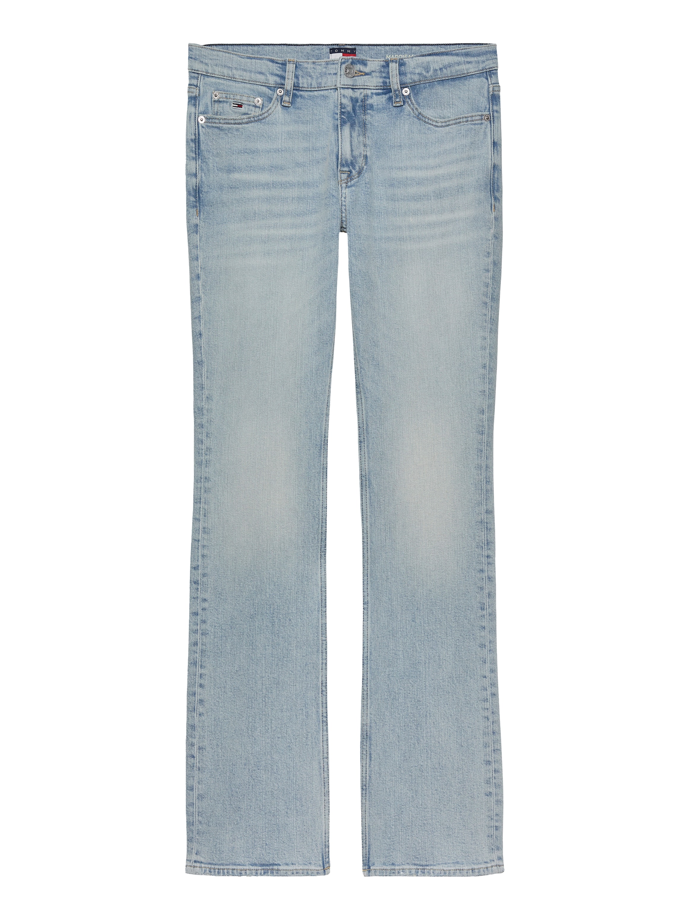 Tommy Jeans Bootcut-Jeans »Maddie Mid Rise Bootcut«, in hellblauer Waschung