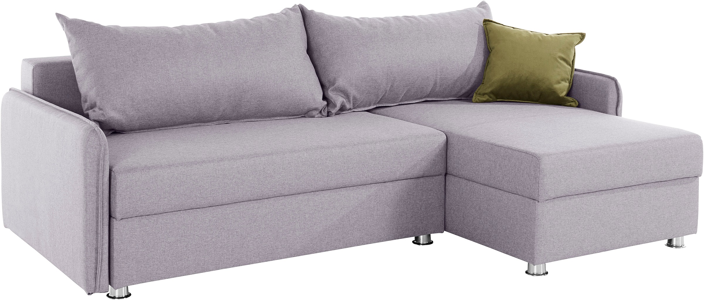 COLLECTION AB Ecksofa »Sunny L-Form«, inkl. Bettfunktion und Bettkasten