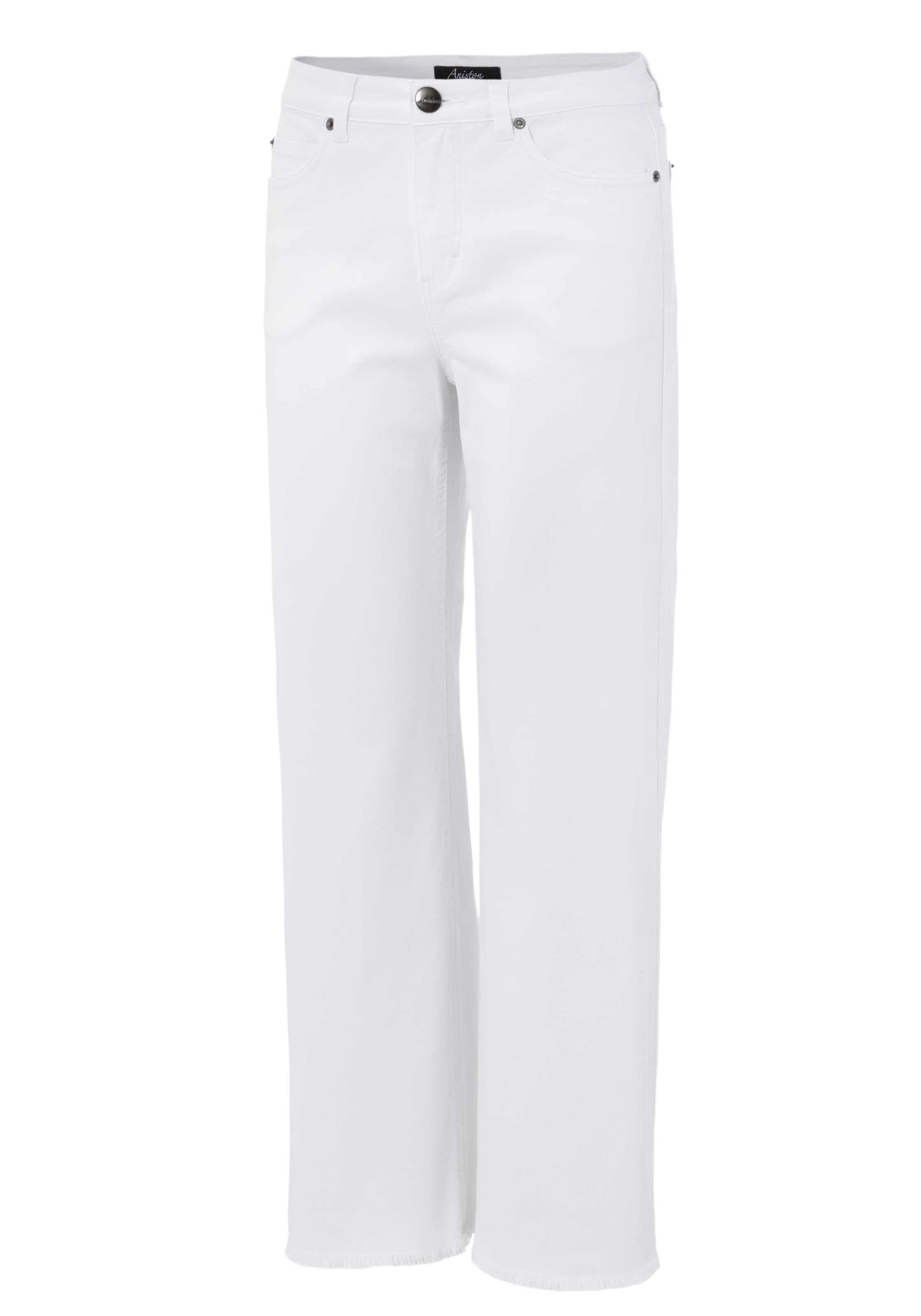 Aniston CASUAL 7/8-Jeans, mit leicht ausgefranstem Beinabschluss