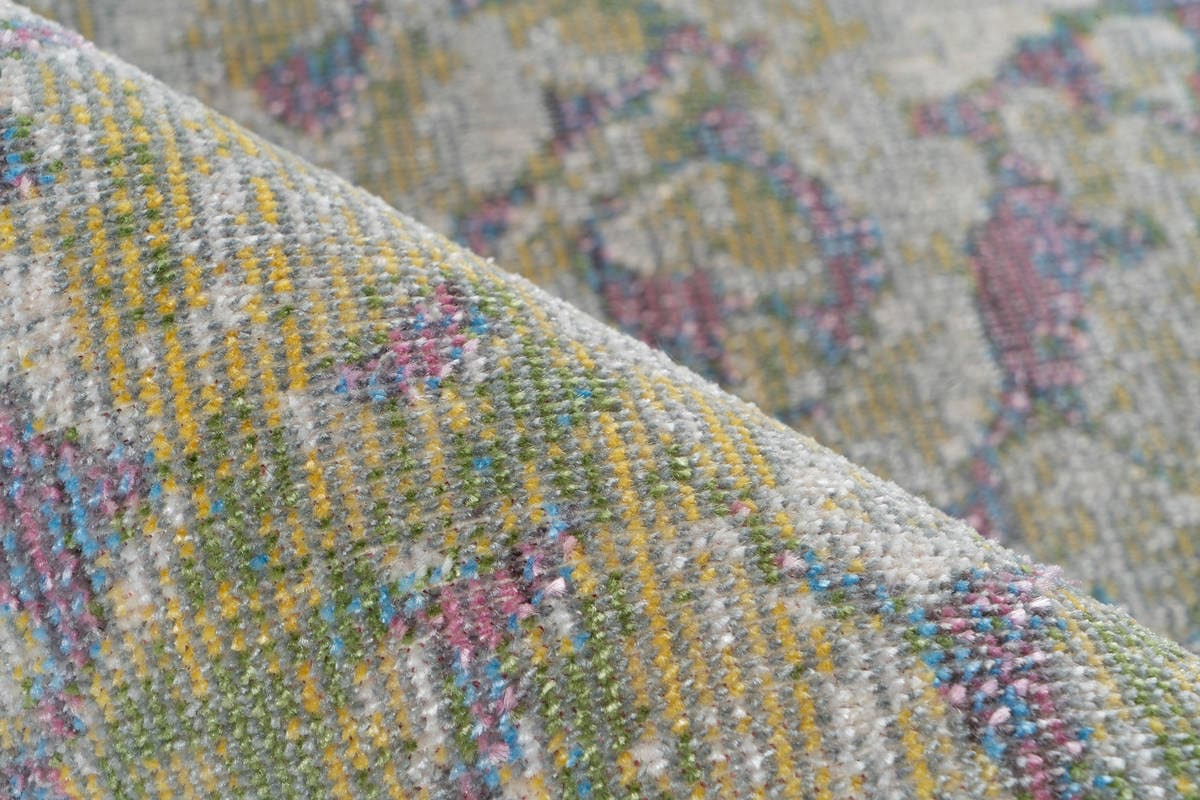 Kayoom Teppich »Dilan 300«, rechteckig, 5 mm Höhe, weicher Kurzflor, Vintage Look, Wohnzimmer