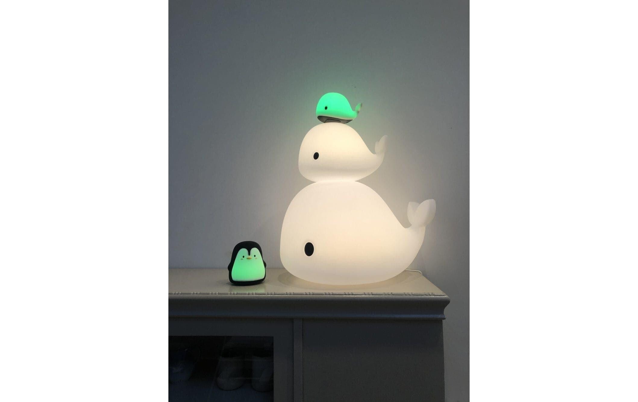 LED Nachtlicht »Filibabba Christian der Wal Bodenlampe«