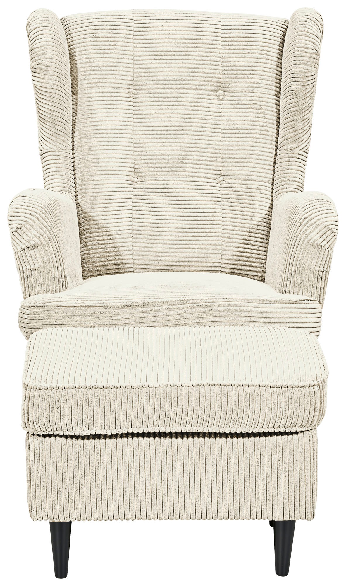 ED EXCITING DESIGN Hocker »Oskar«, mit Massivholzfüssen