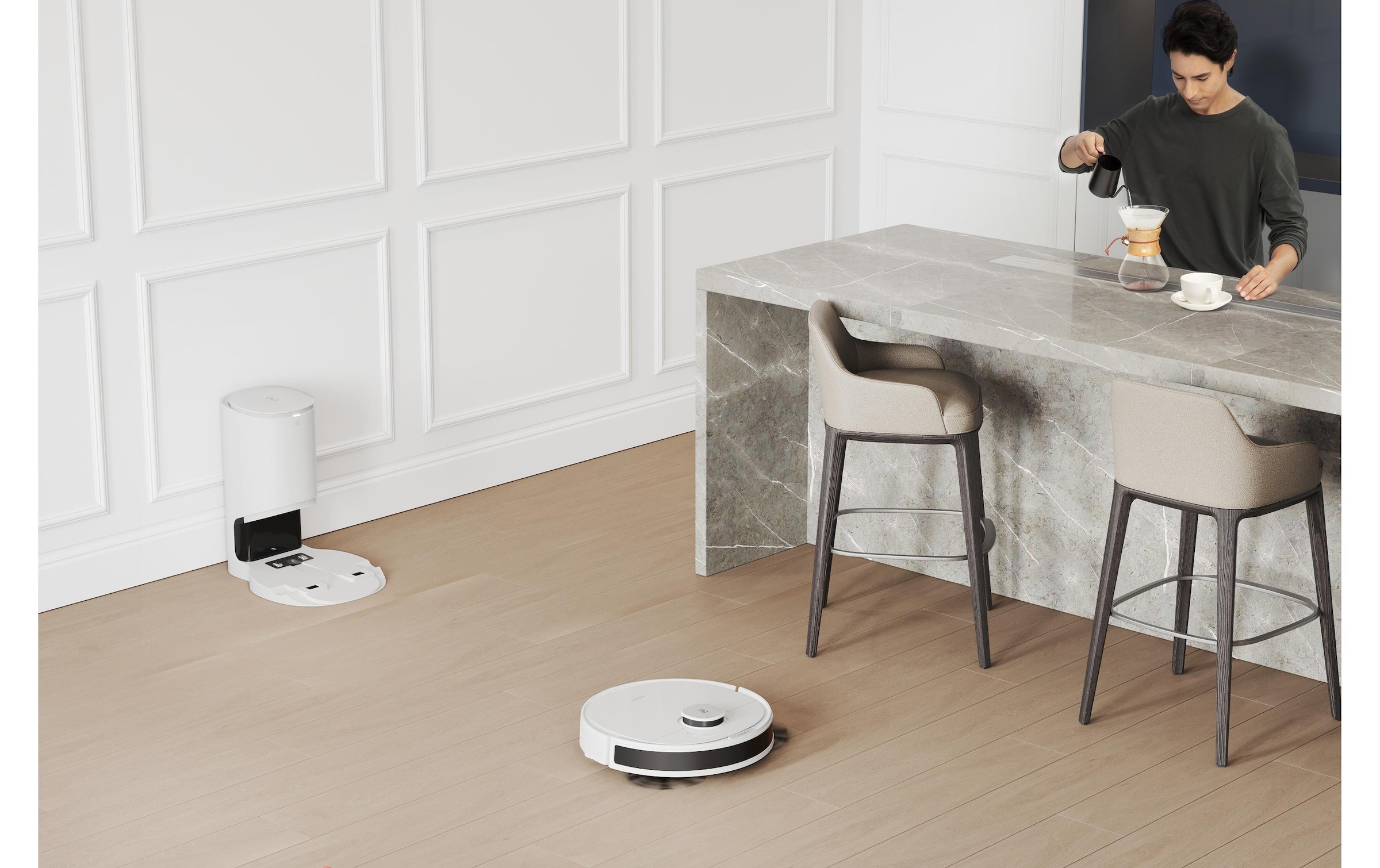 ECOVACS Nass-Trocken-Saugroboter »Deeb«