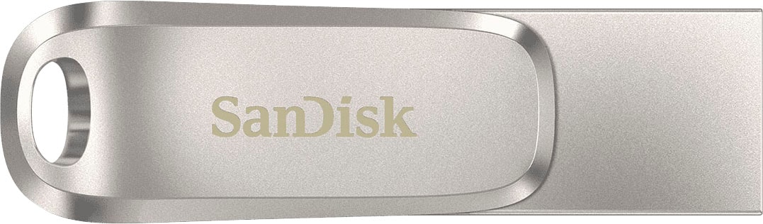 Sandisk USB-Stick "Ultra Dual Drive Luxe USB Type-C™ 64 GB" (64GB GB USB 3.1 Lesegeschwindigkeit 150 MB/s)