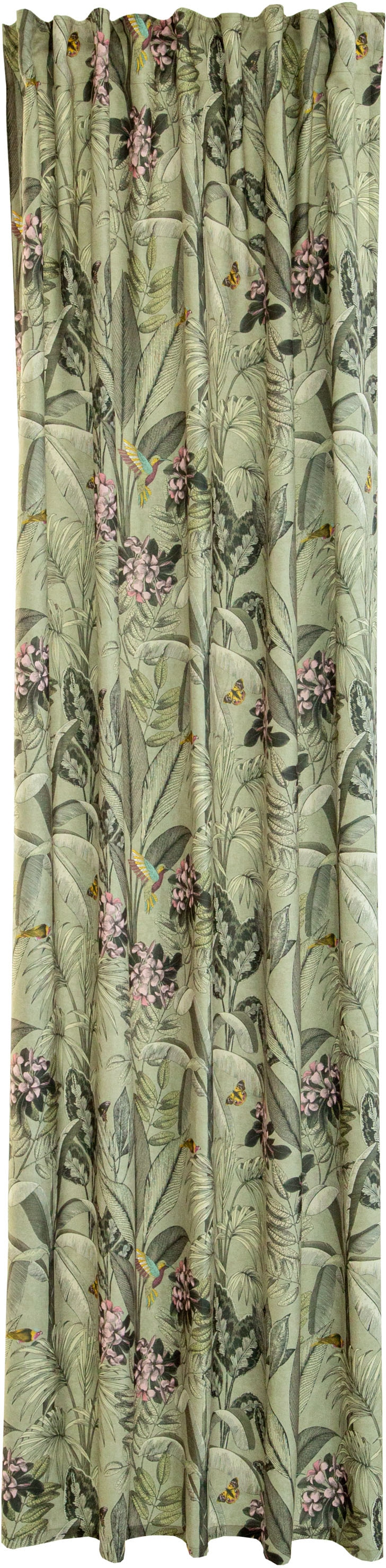 HOMING Vorhang »Kelani«, (1 shoppen | Jelmoli-Versand online Wohnzimmer, blickdicht, Schlafzimmer floral, Blumen, St.)