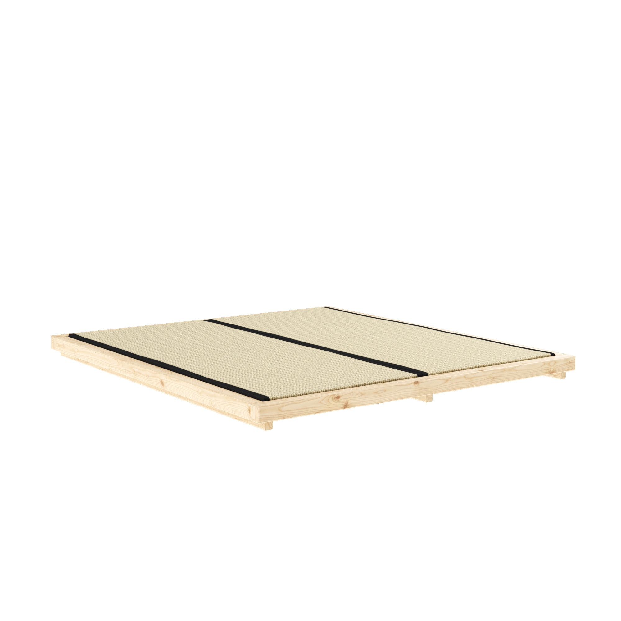 Karup Design Bettgestell »DOCK BED, Futonbett, Massivholzbett, Bett ohne Matratze«, Bett mit Lattenrost, aus FSC® zertifizierter Kiefer, mehrere Grössen