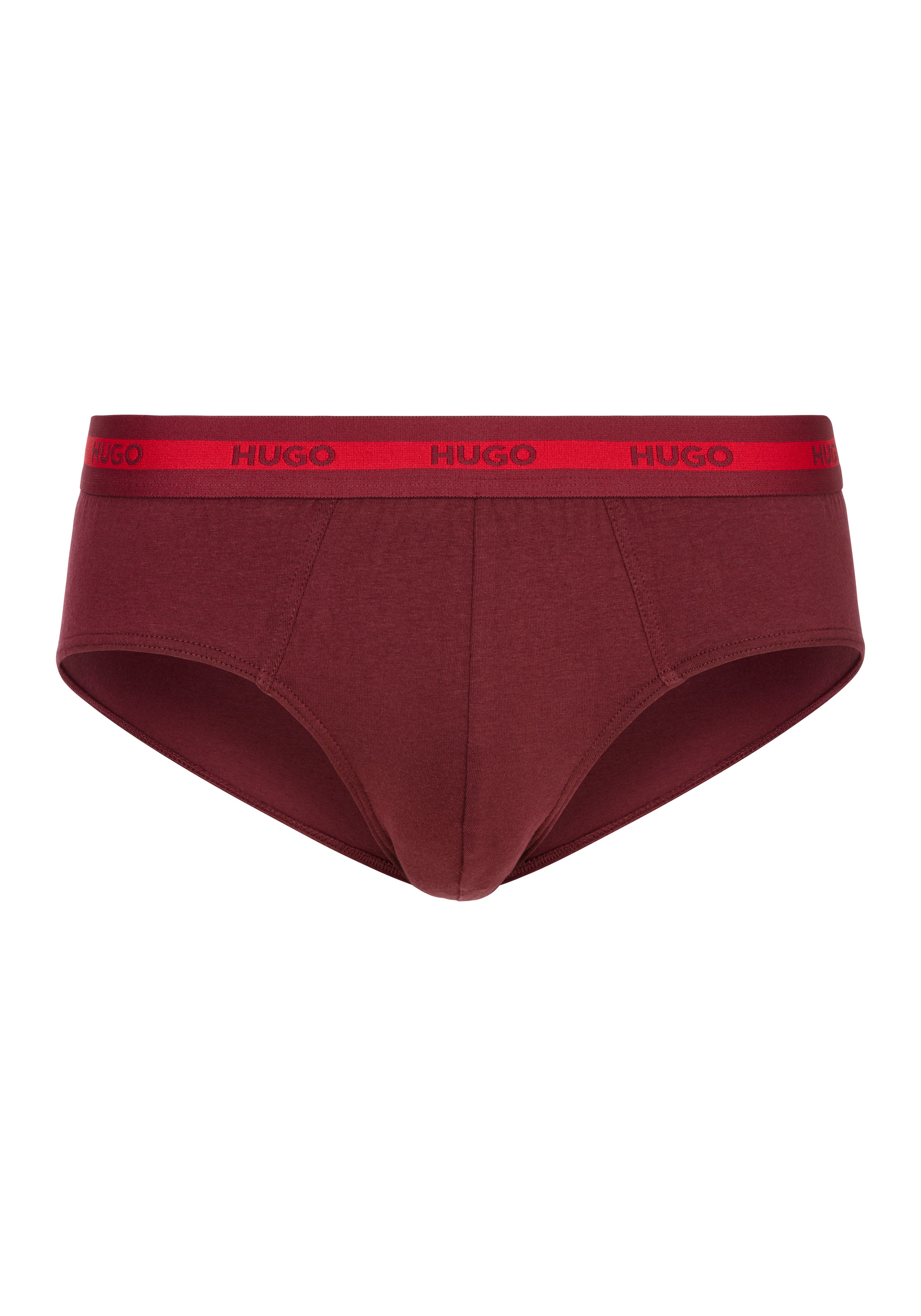 HUGO Underwear Hüftslip, (3), mit elastischem Bund