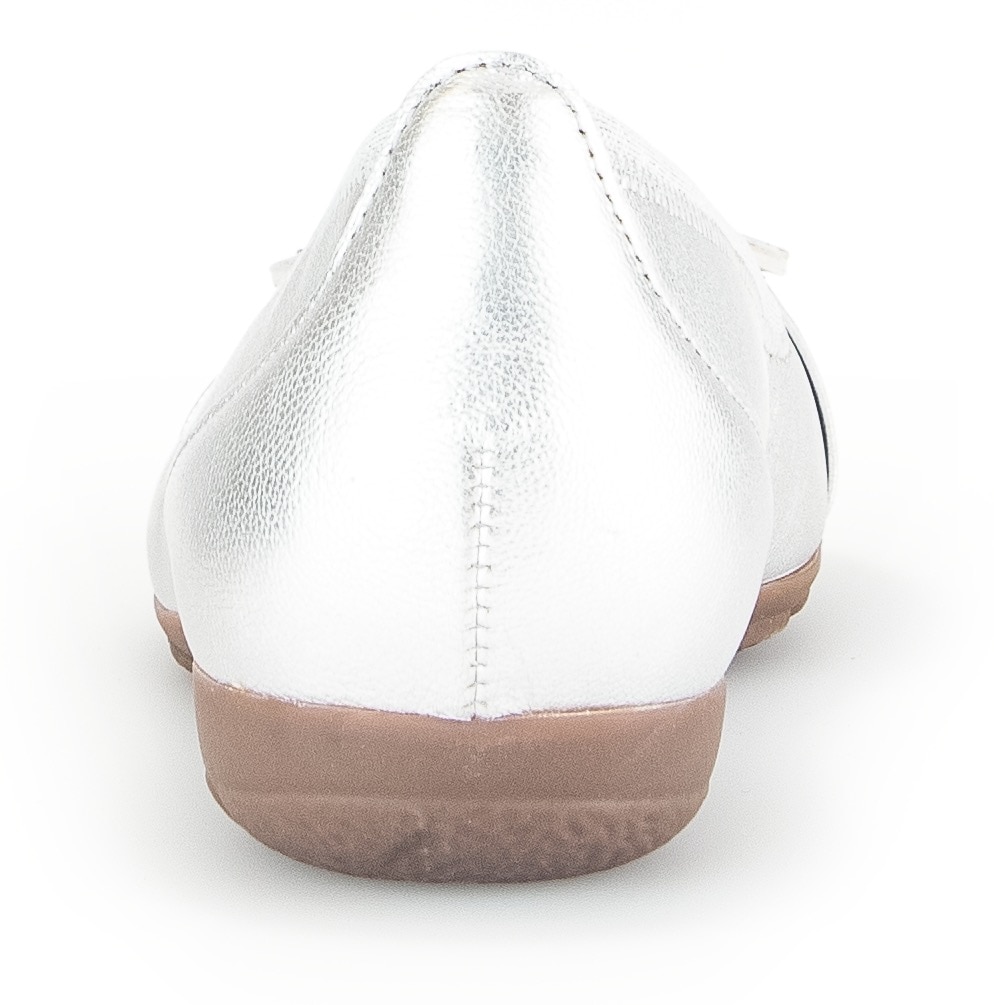 Gabor Ballerina, flache Schuhe, Slipper mit Hovercraft Luftkammern-Laufsohle