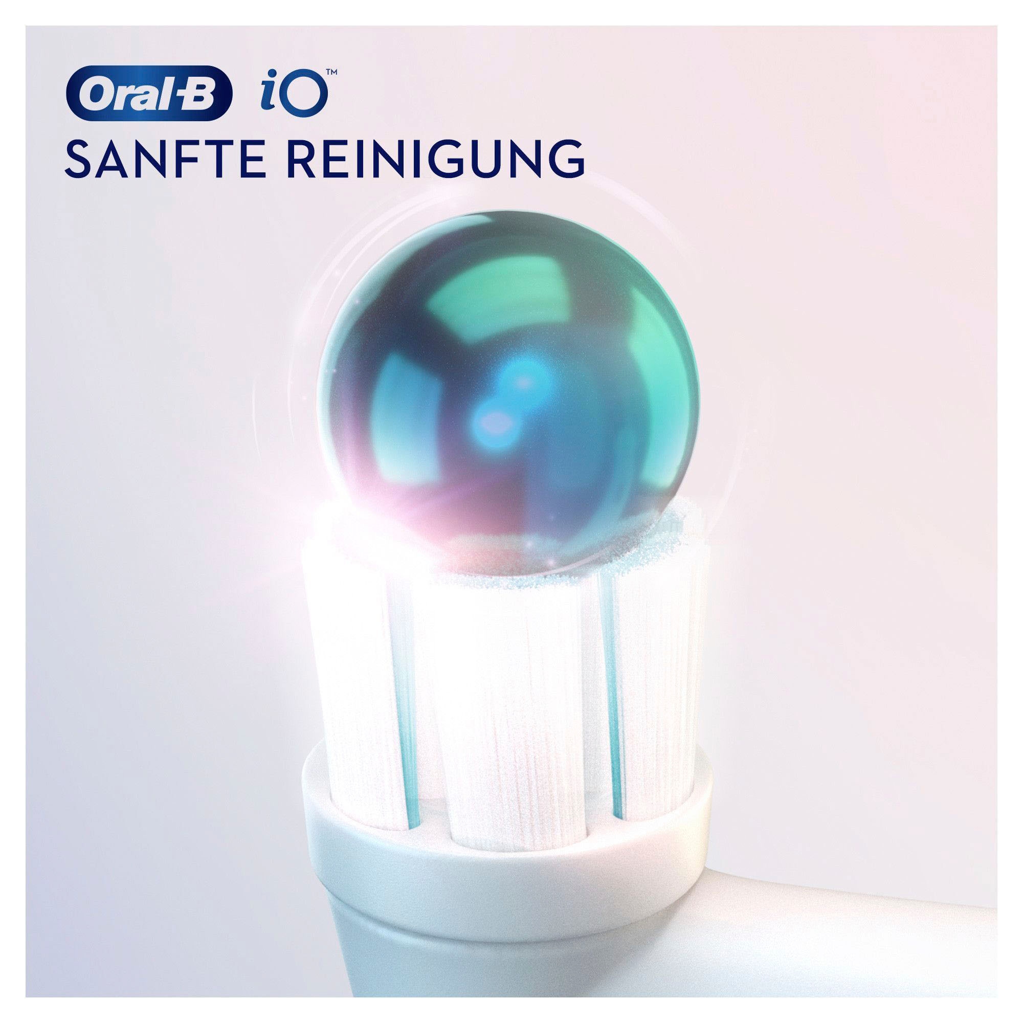 Oral-B Aufsteckbürsten »iO Sanfte Reinigung«, iO Technologie