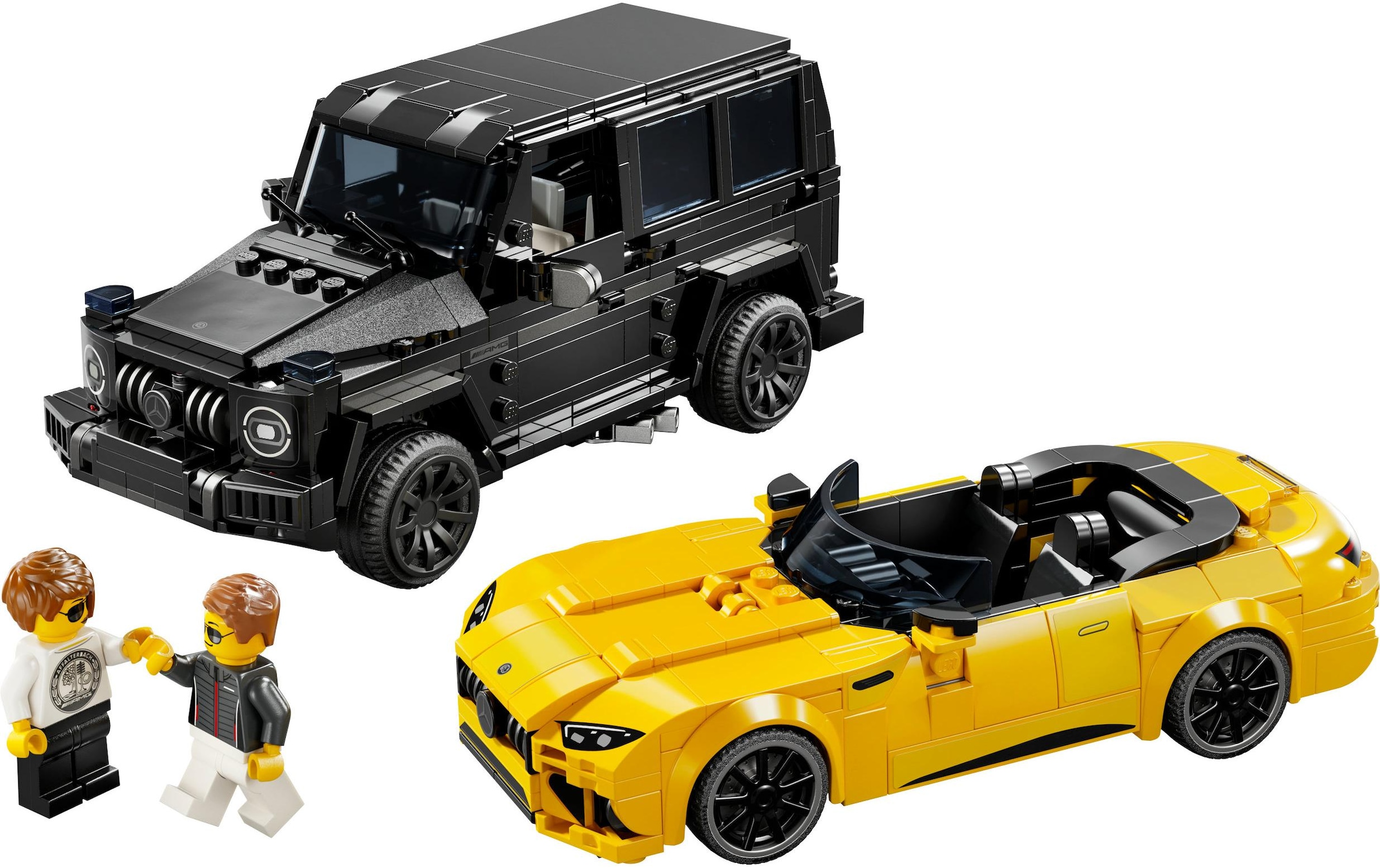 LEGO® Spielbausteine »Speed Champions Mercedes-AMG G 63 & Mercedes-AMG SL 63 76924«, (808 St.)