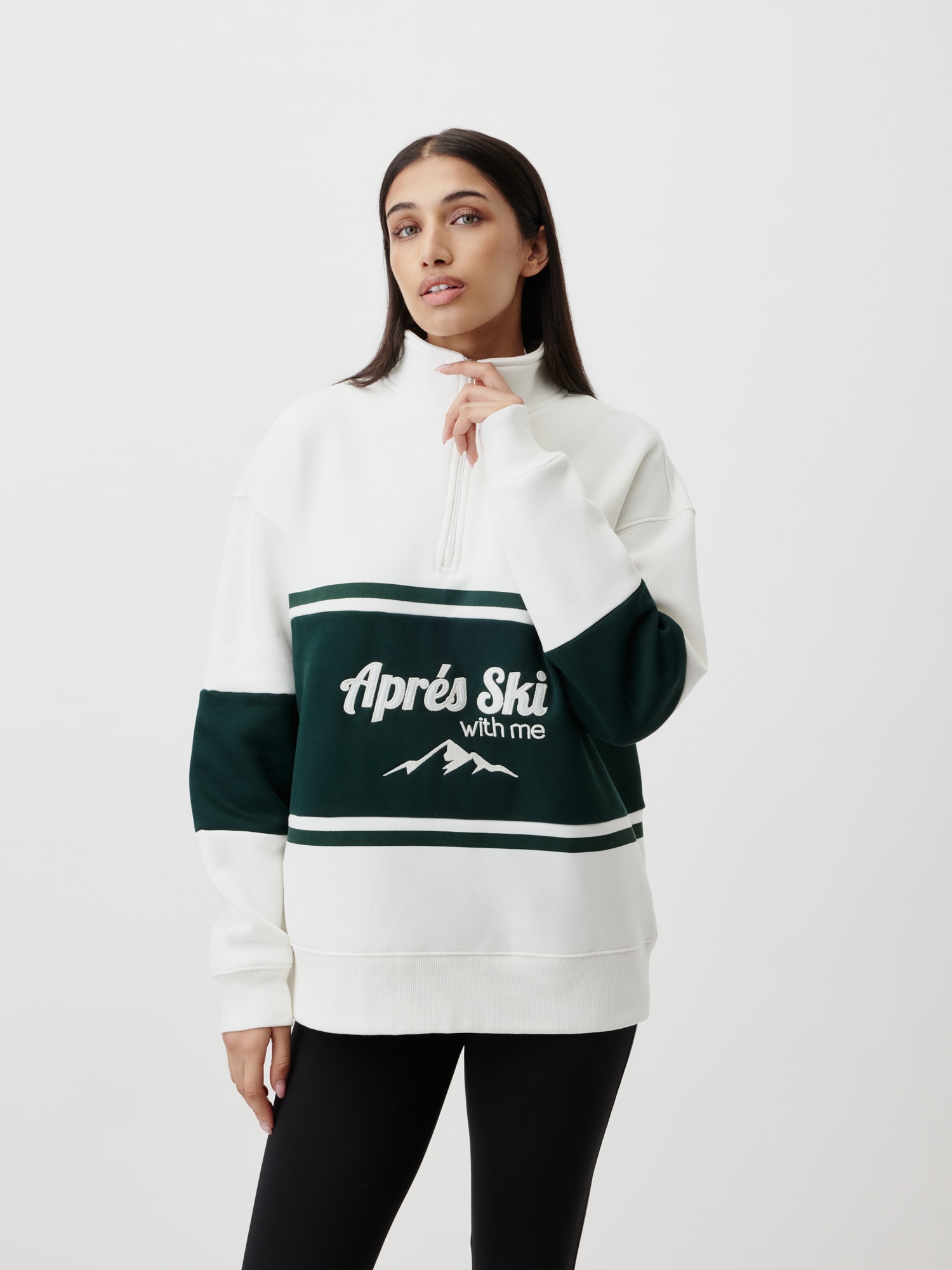 LeGer Sweatshirt »Jenny, LeGer by Lena Gercke«, Stehkragen mit Reissverschluss